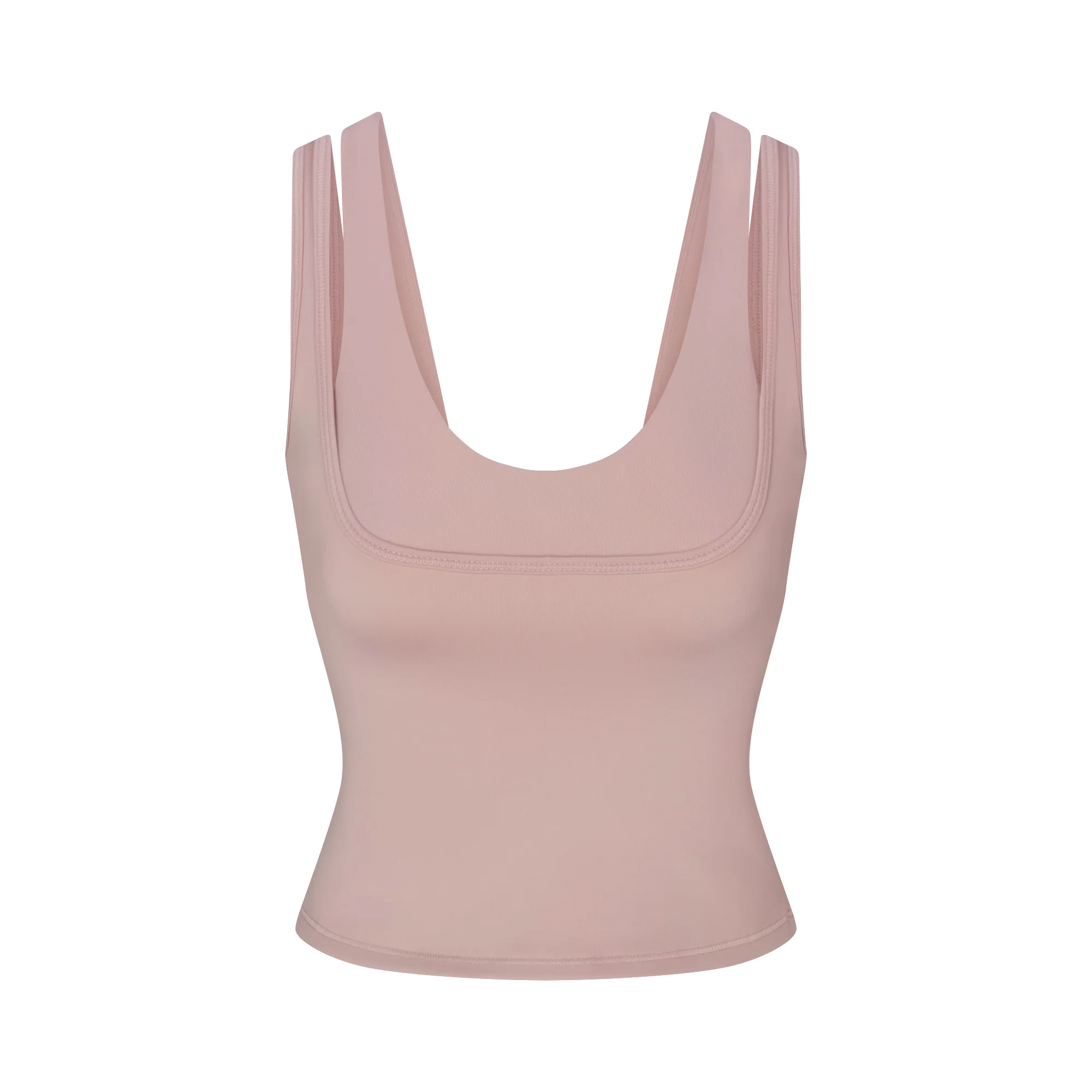 NikeSKIMS MATTE DOUBLE STRAP SCOOP TANK | HIMALAYAN