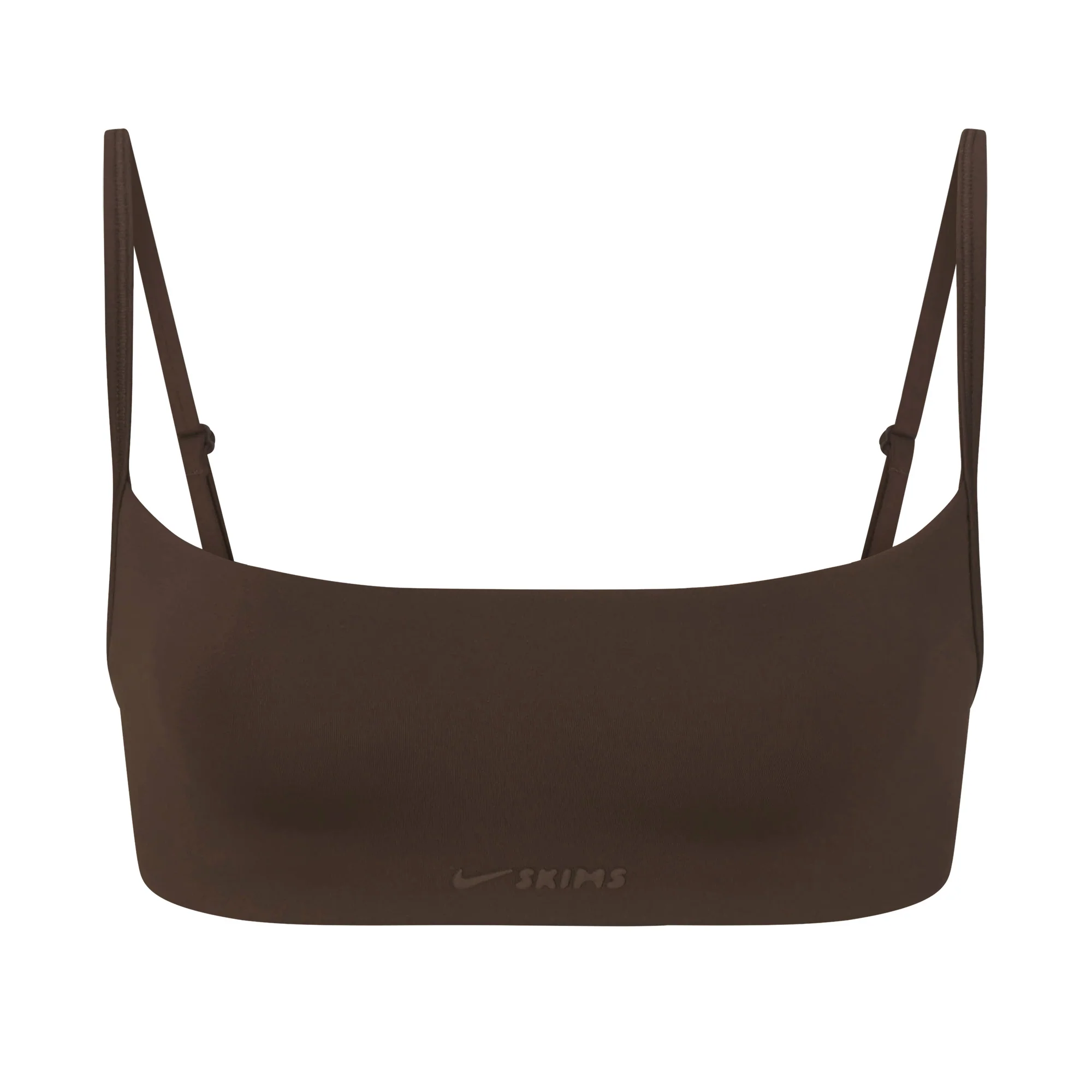 NikeSKIMS MATTE MICRO BRA | DARK SEPIA