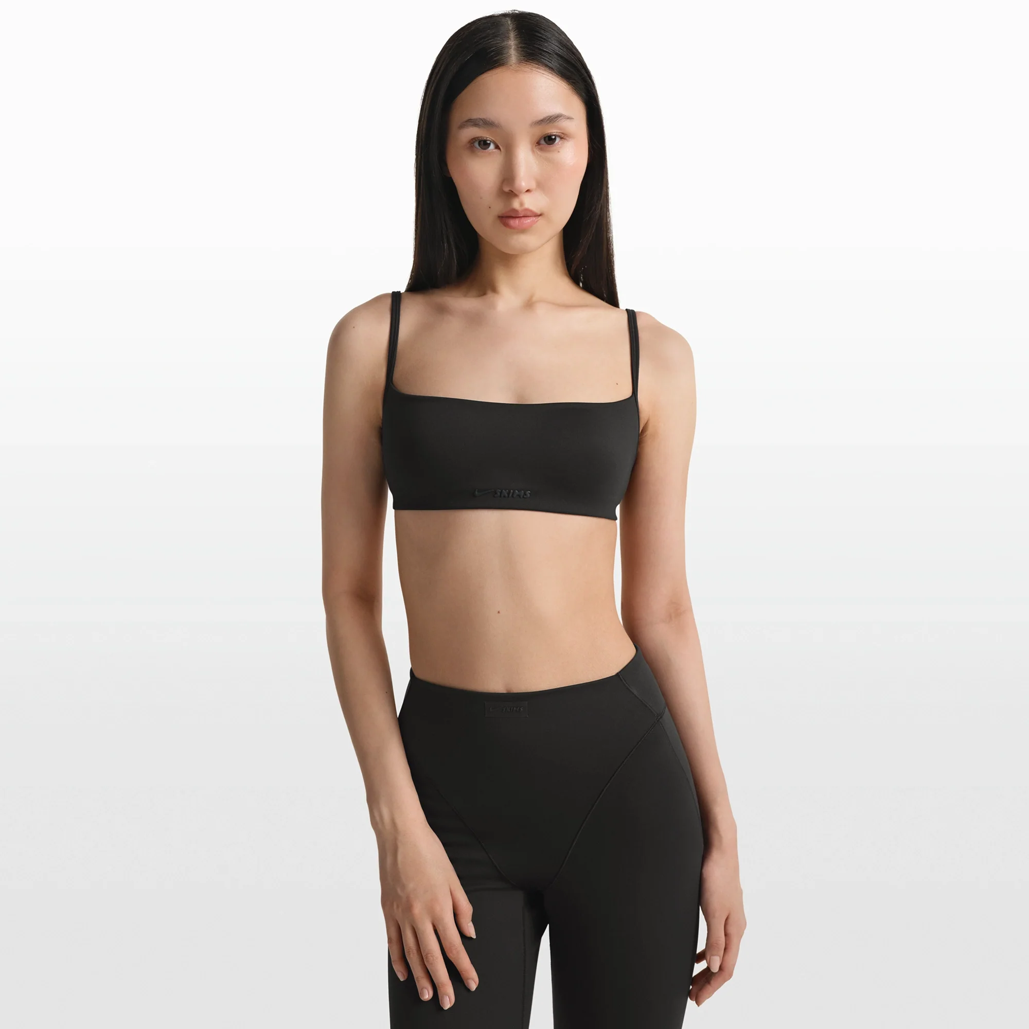 NikeSKIMS MATTE MICRO BRA | OBSIDIAN - Image 3