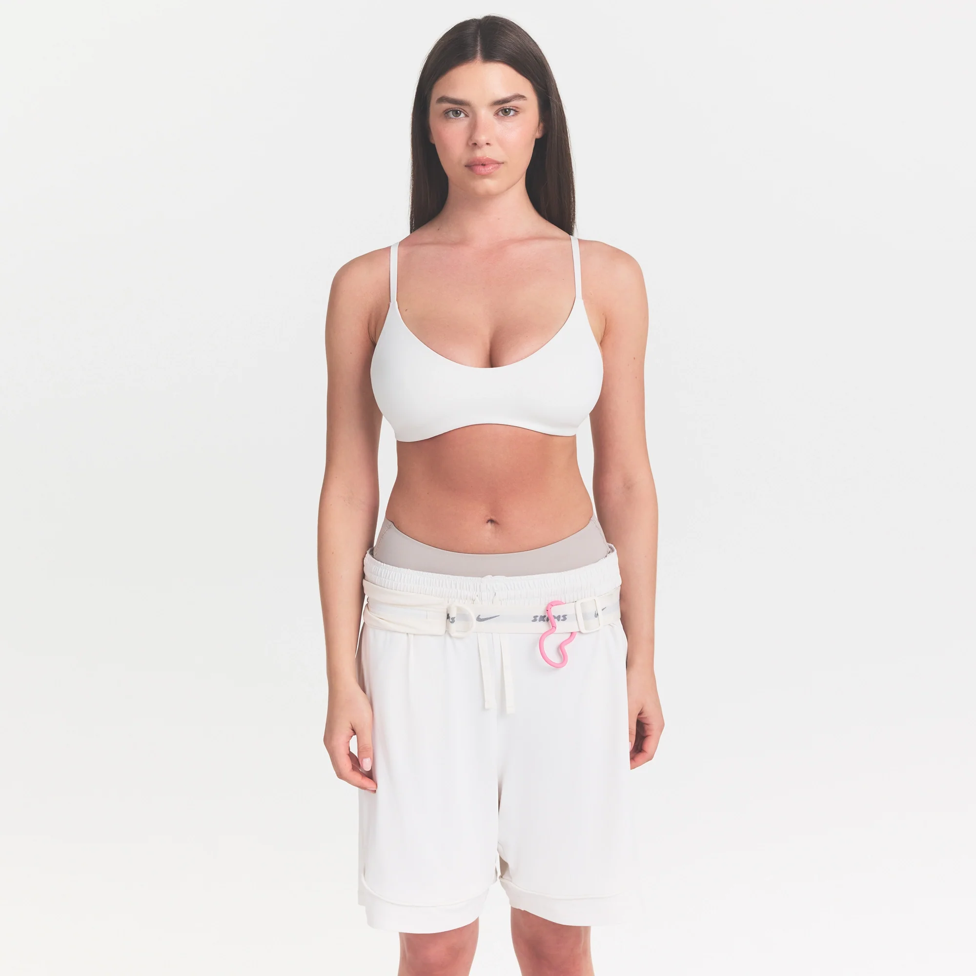 NikeSKIMS MATTE MICRO SCOOP BRA | IVORY - Image 3