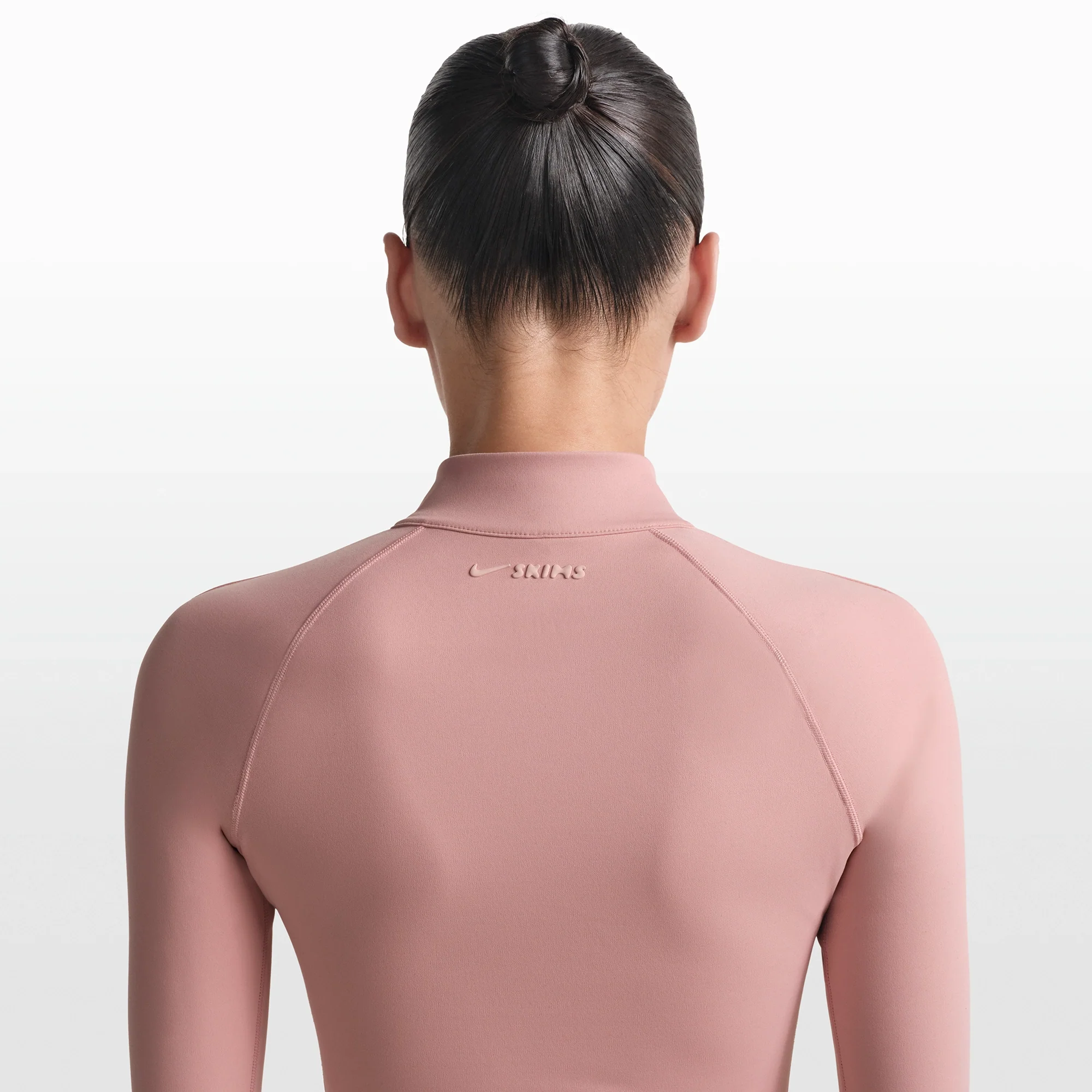 NikeSKIMS MATTE MOCK NECK FULL ZIP JACKET | HIMALAYAN - Image 4