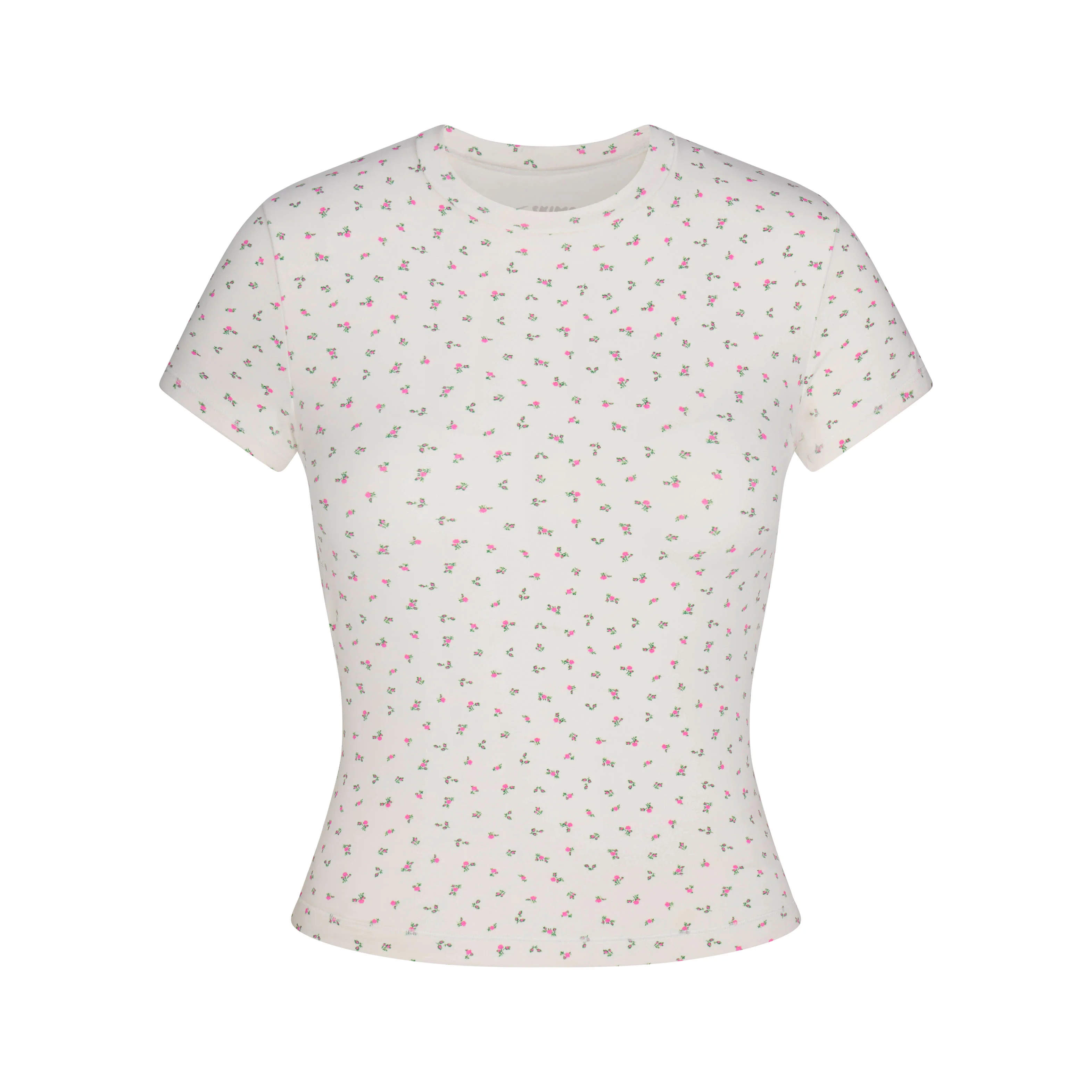 NikeSKIMS MATTE PADDED BABY TEE | DITSY FLORAL PRINT