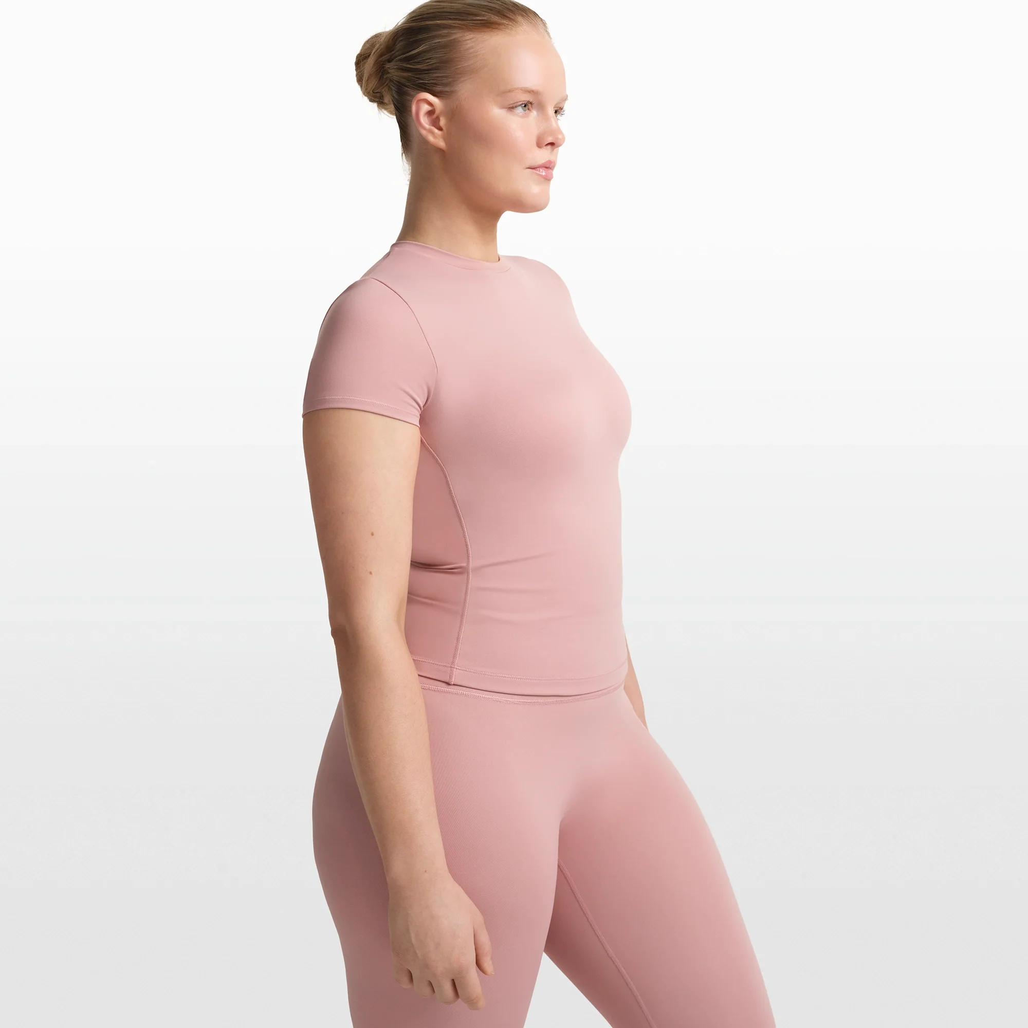 NikeSKIMS MATTE PADDED BABY TEE | HIMALAYAN - Image 3