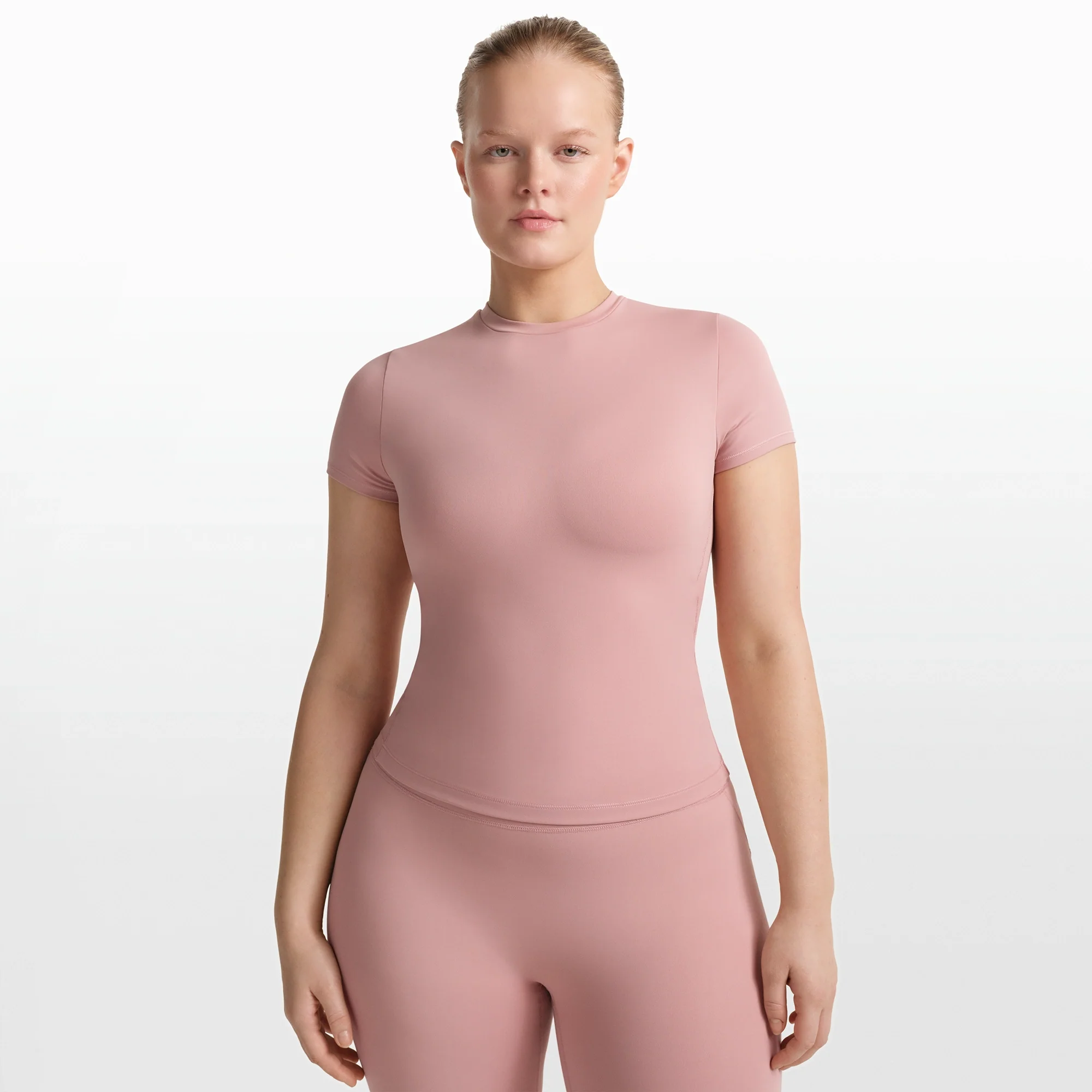 NikeSKIMS MATTE PADDED BABY TEE | HIMALAYAN - Image 4