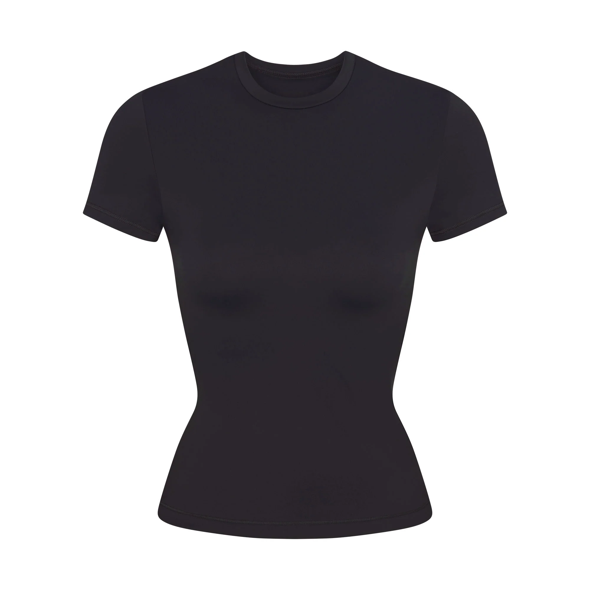 NikeSKIMS MATTE PADDED BABY TEE | OBSIDIAN