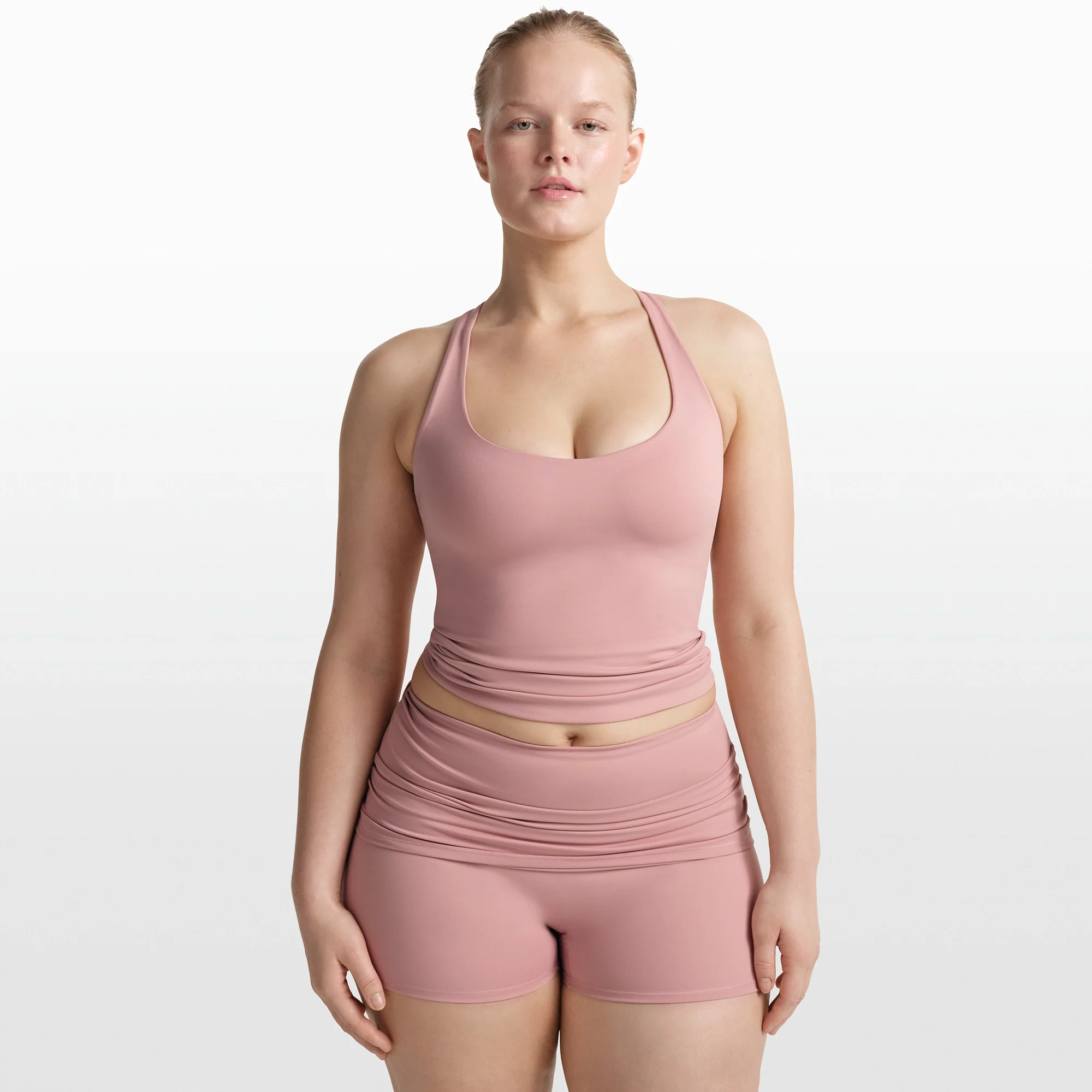 NikeSKIMS MATTE RACER BACK TANK | HIMALAYAN - Image 3