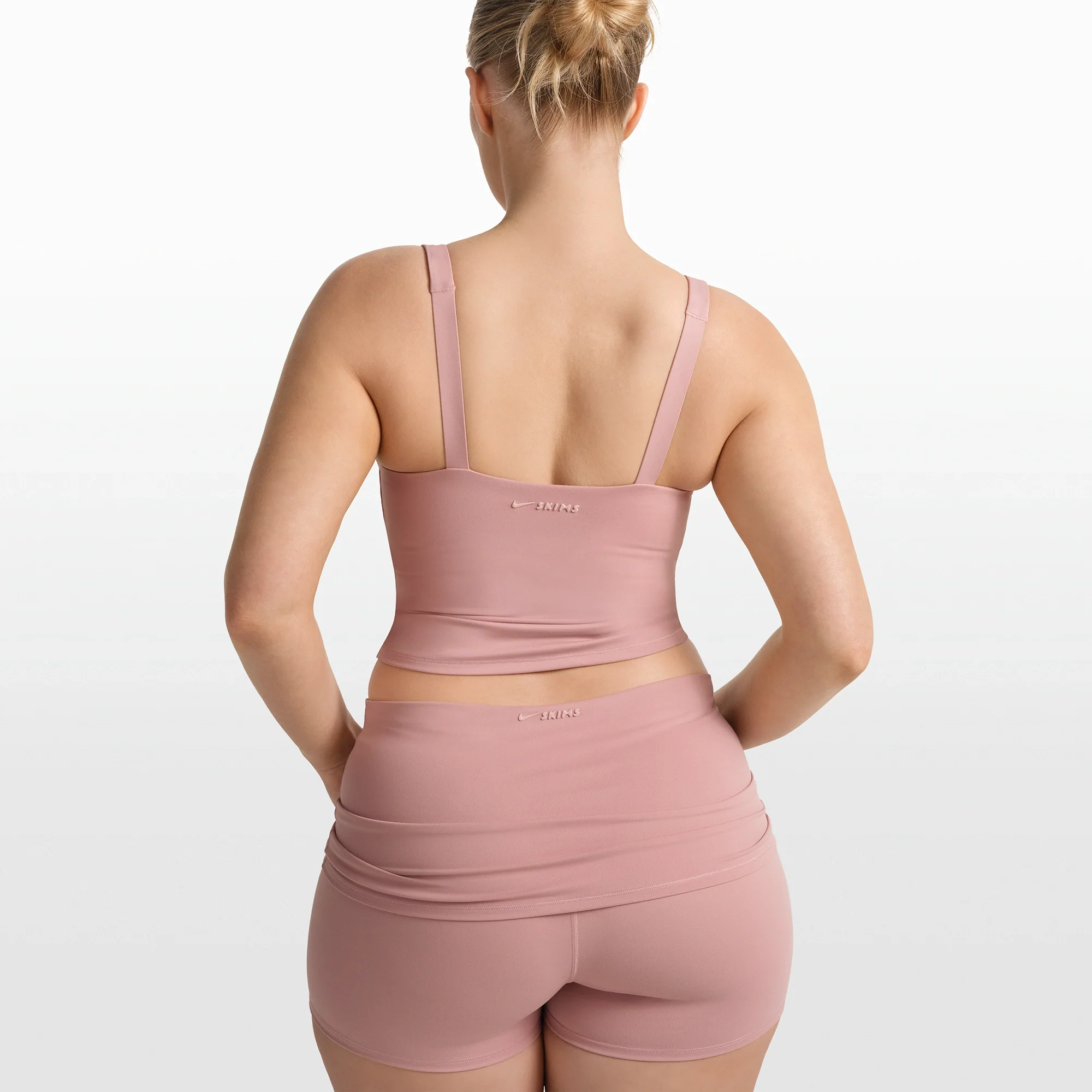 NikeSKIMS MATTE SQUARE NECK TANK | HIMALAYAN - Image 4