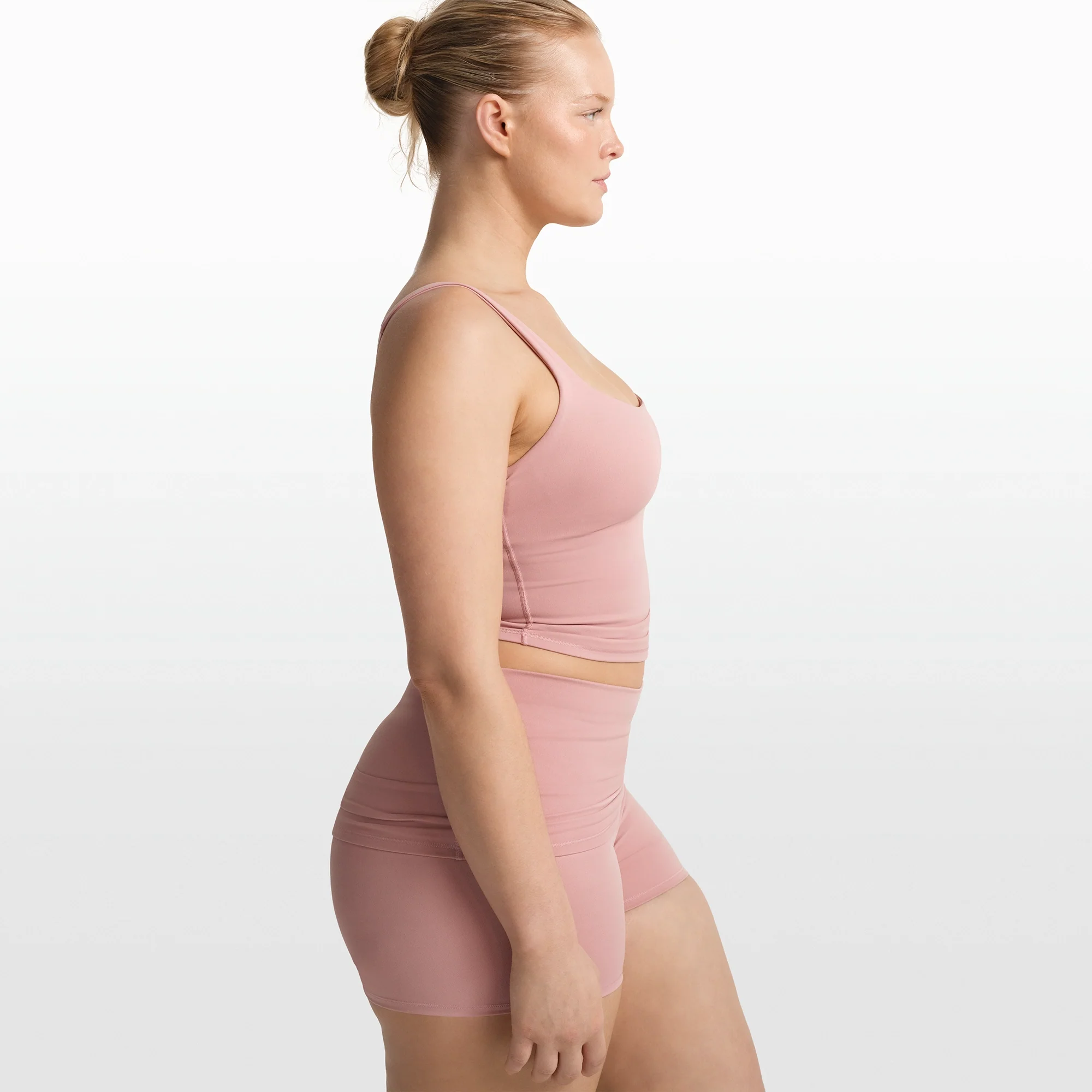 NikeSKIMS MATTE SQUARE NECK TANK | HIMALAYAN - Image 5
