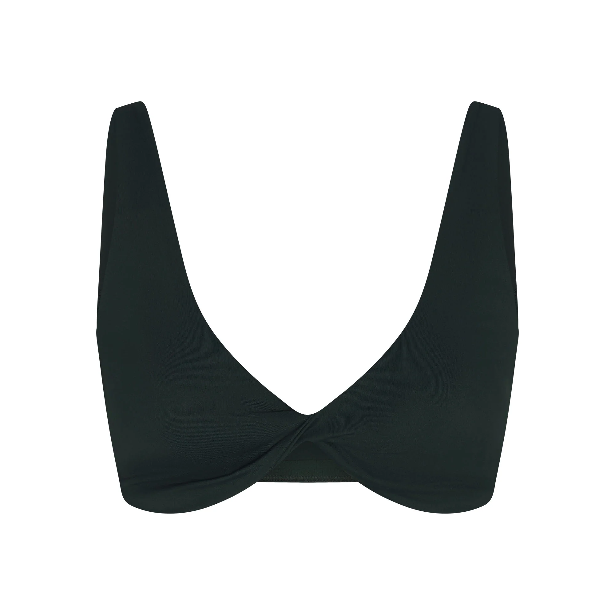 NikeSKIMS MATTE TWIST-FRONT BRA | DARK TEAL