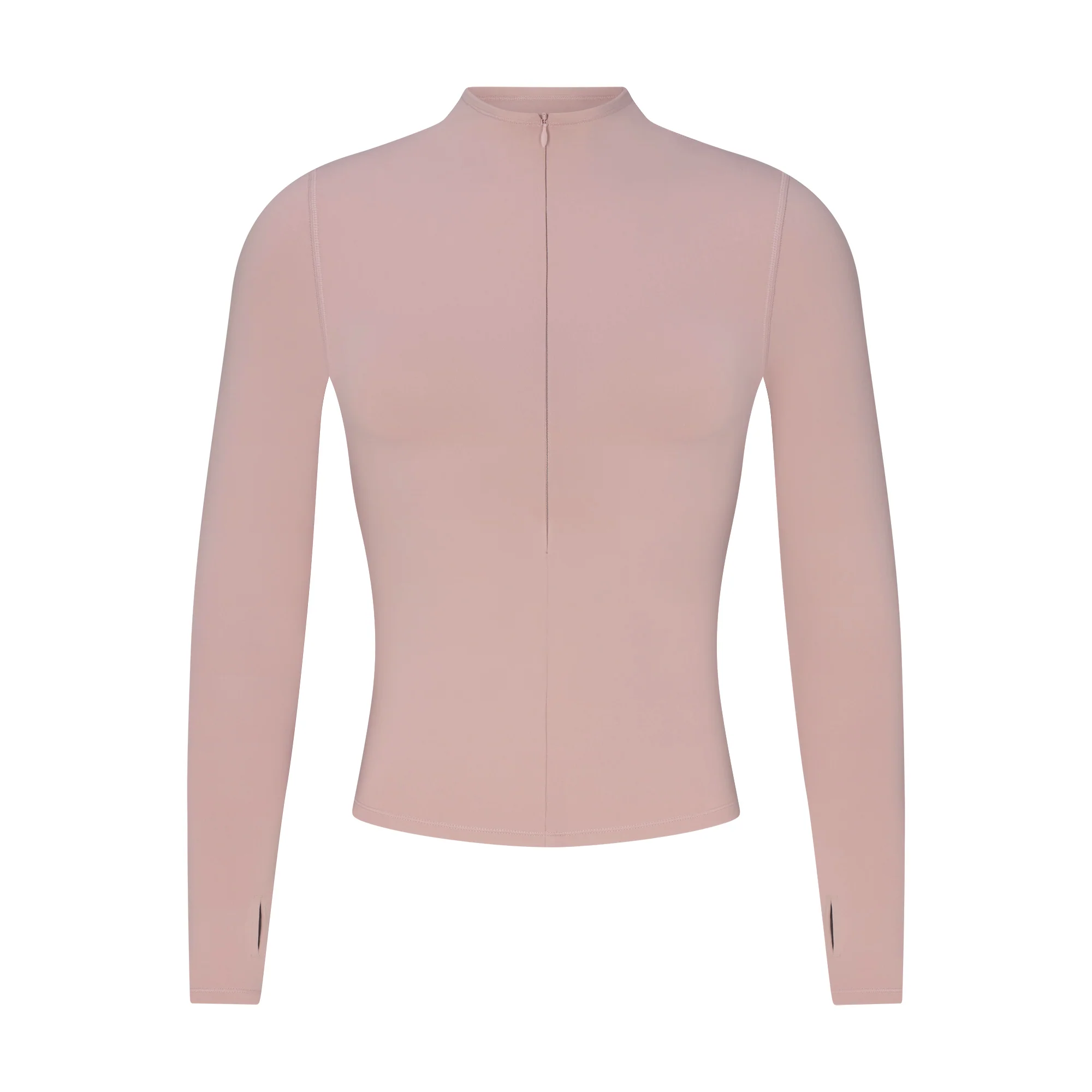 NikeSKIMS MATTE ZIP FRONT TOP | HIMALAYAN