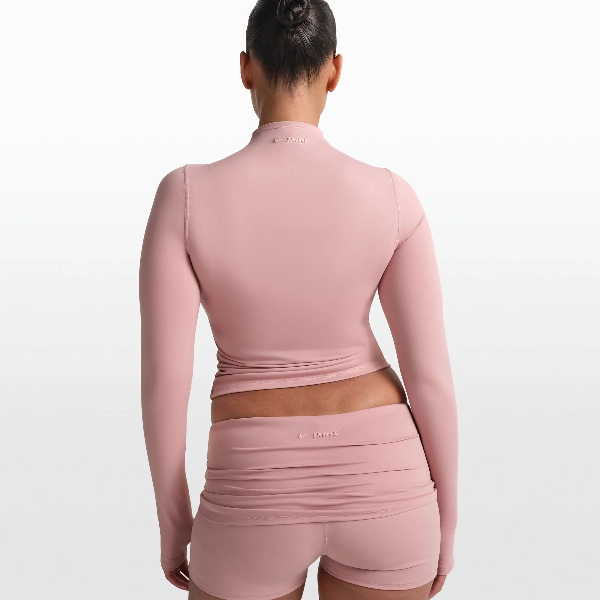 NikeSKIMS MATTE ZIP FRONT TOP | HIMALAYAN - Image 5
