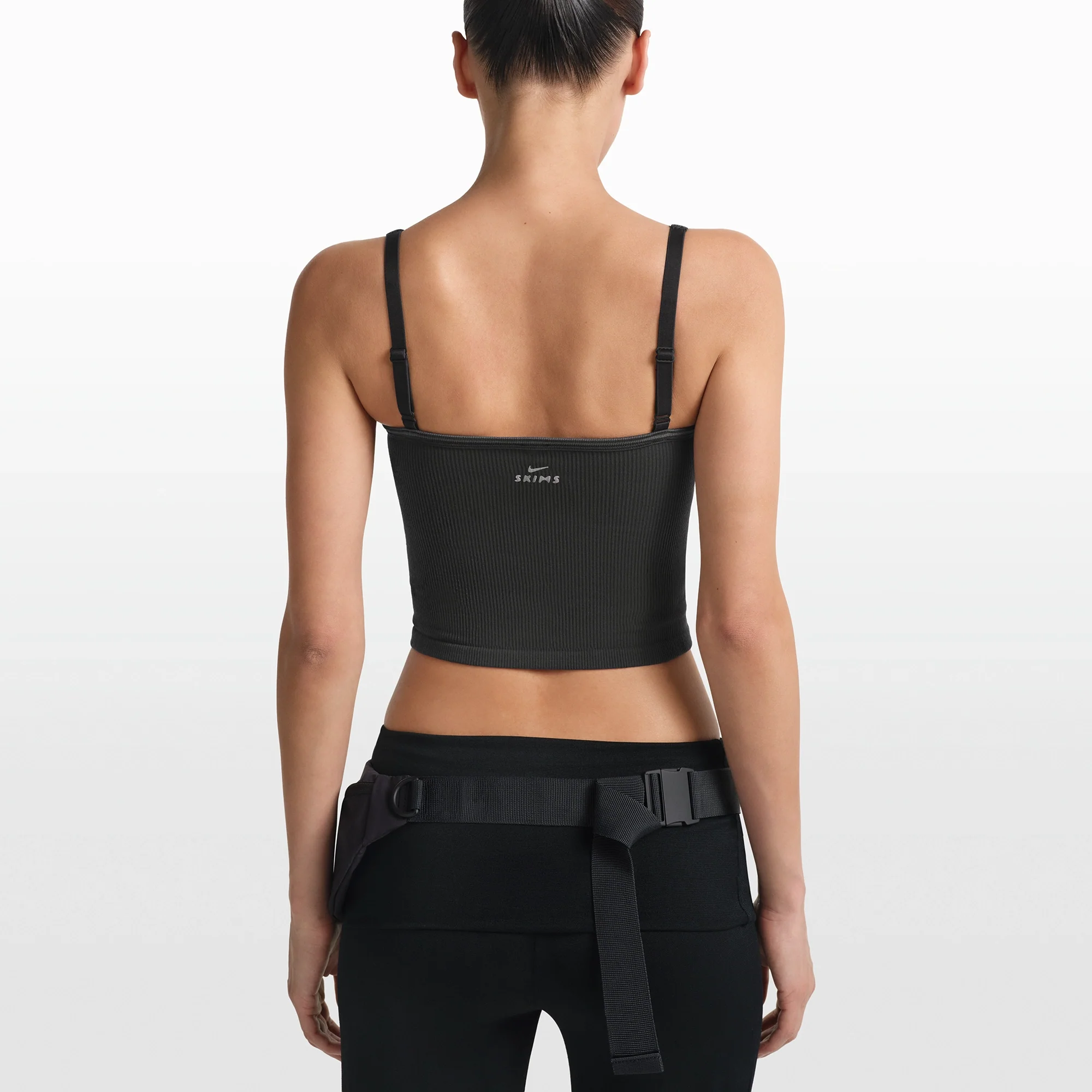 NikeSKIMS RIBBED SEAMLESS CAMI | OBSIDIAN - Image 6