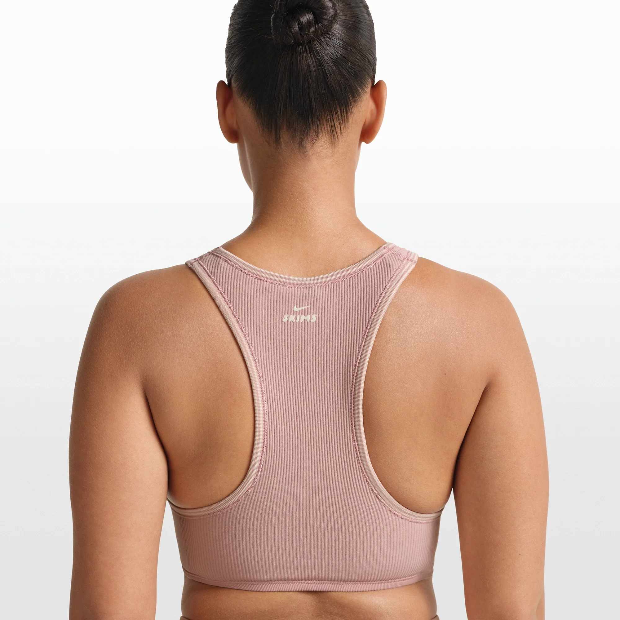 NikeSKIMS RIBBED SEAMLESS RACER FRONT BRA | HIMALAYAN - Image 6