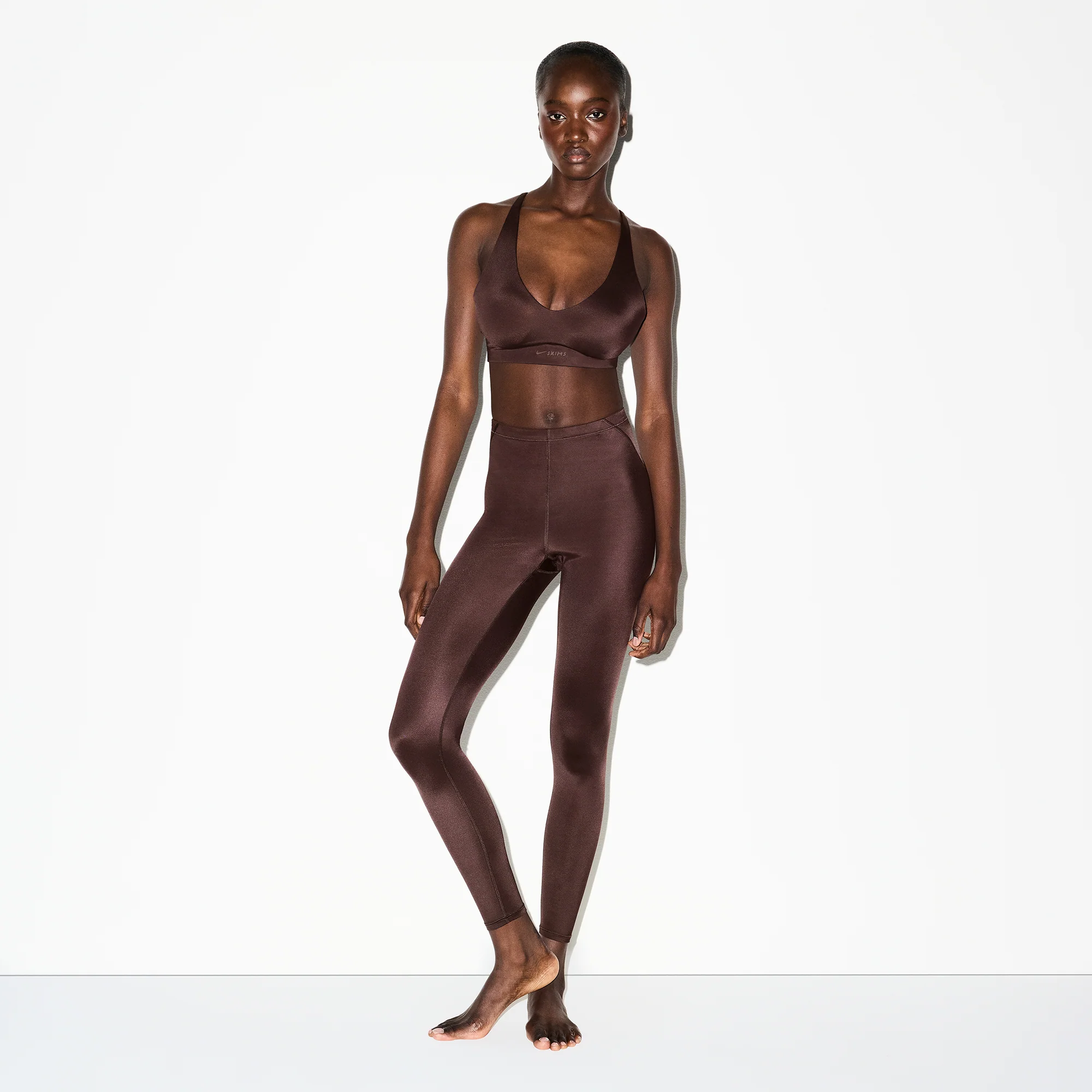 NikeSKIMS SHINE DRAWCORD 26" LEGGING | PHOENIX - Image 6