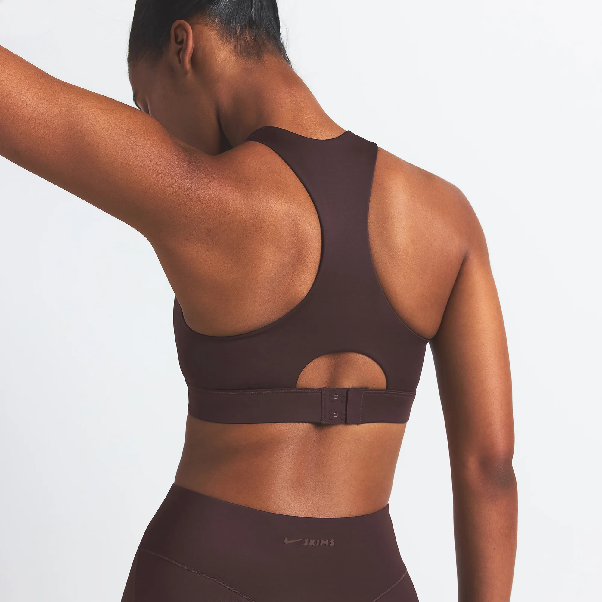 NikeSKIMS SHINE HIGH NECK BRA | PHOENIX - Image 6