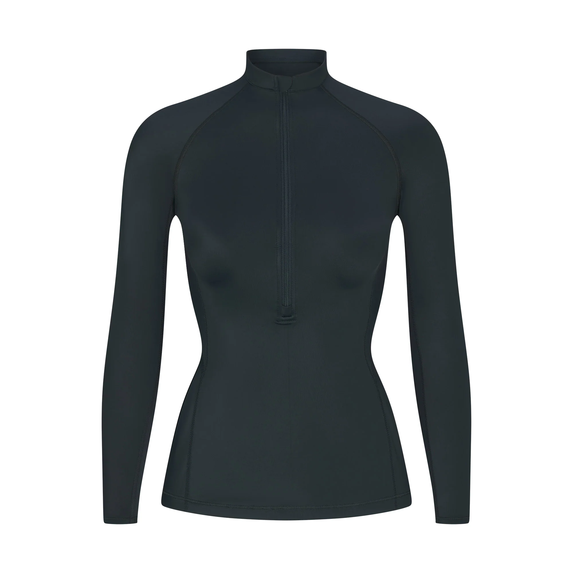 NikeSKIMS SHINE LONG SLEEVE HALF ZIP | DARK TEAL