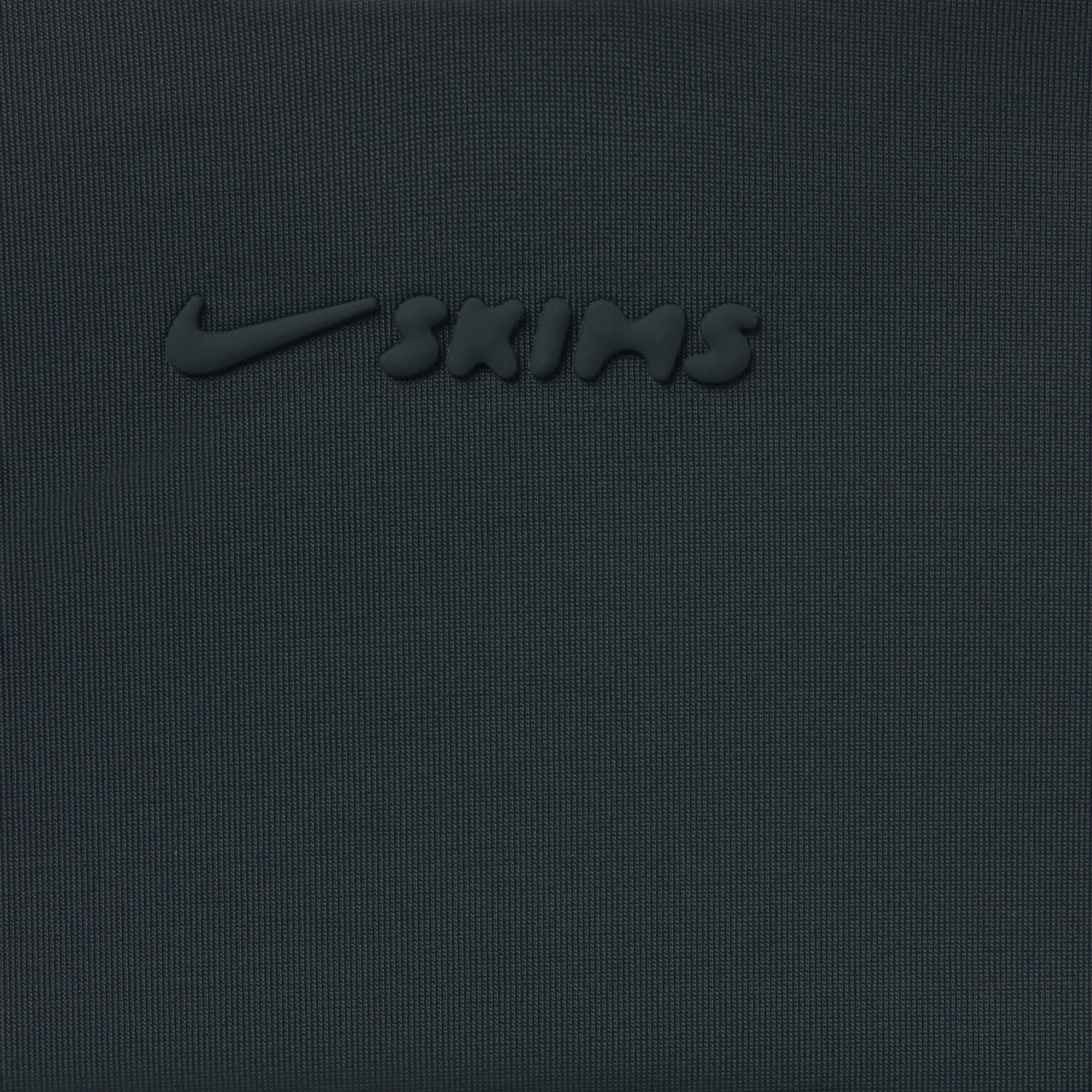 NikeSKIMS SHINE LONG SLEEVE HALF ZIP | DARK TEAL - Image 6