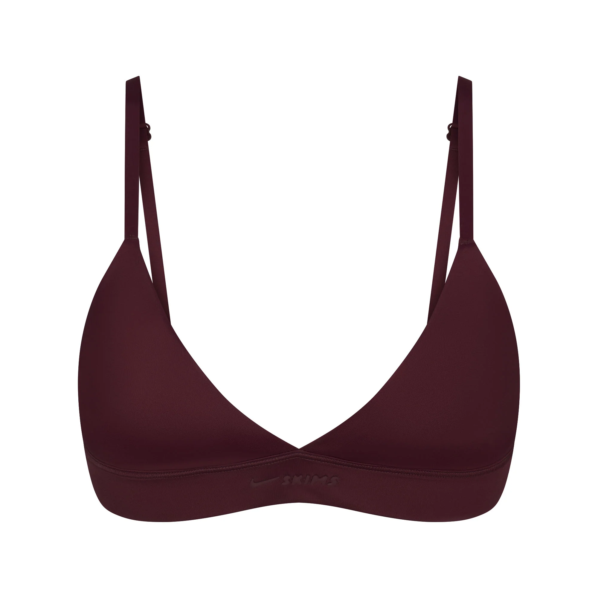 NikeSKIMS SHINE TRIANGLE BRA | CURRANT