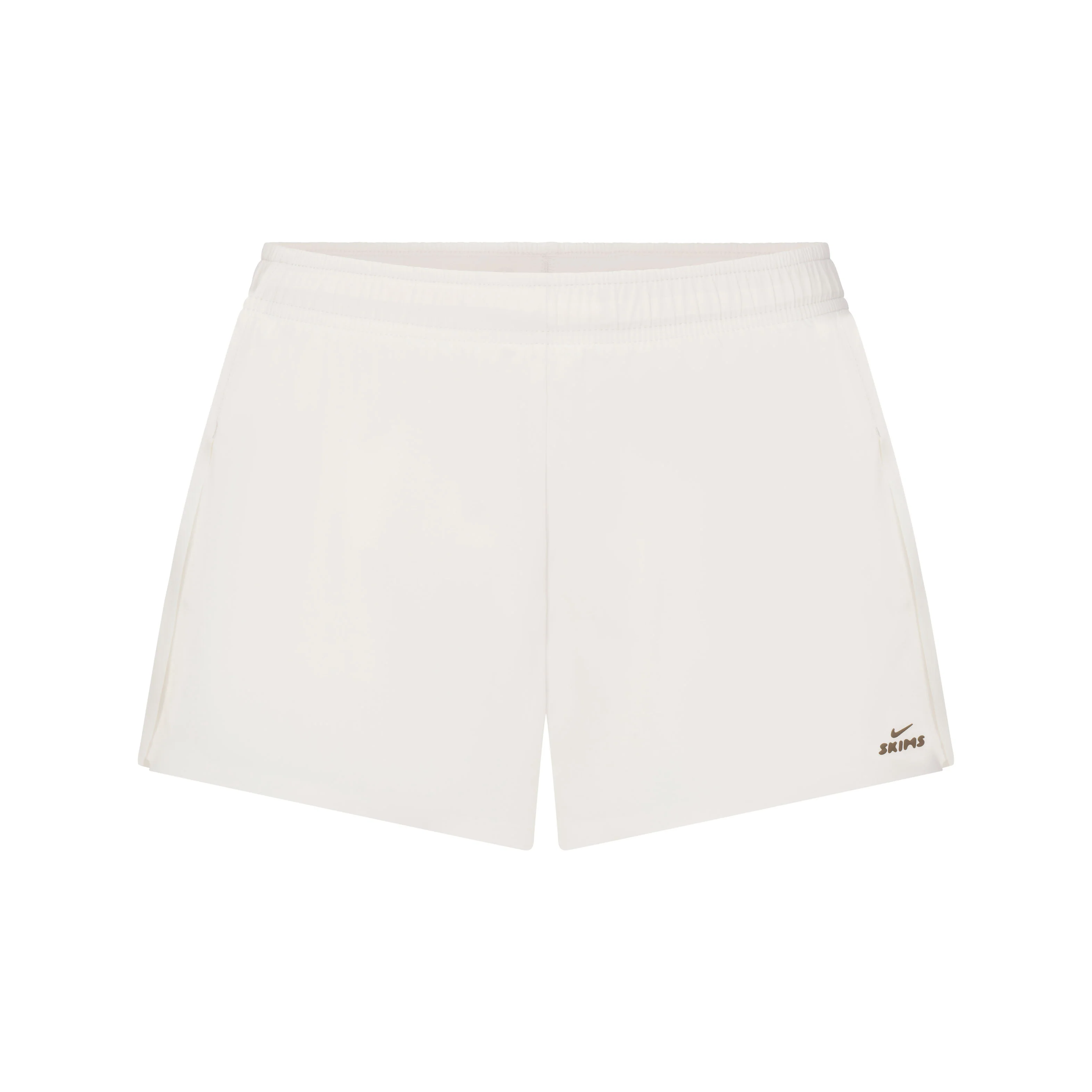 NikeSKIMS STRETCH NYLON RUNNER SHORT | IVORY