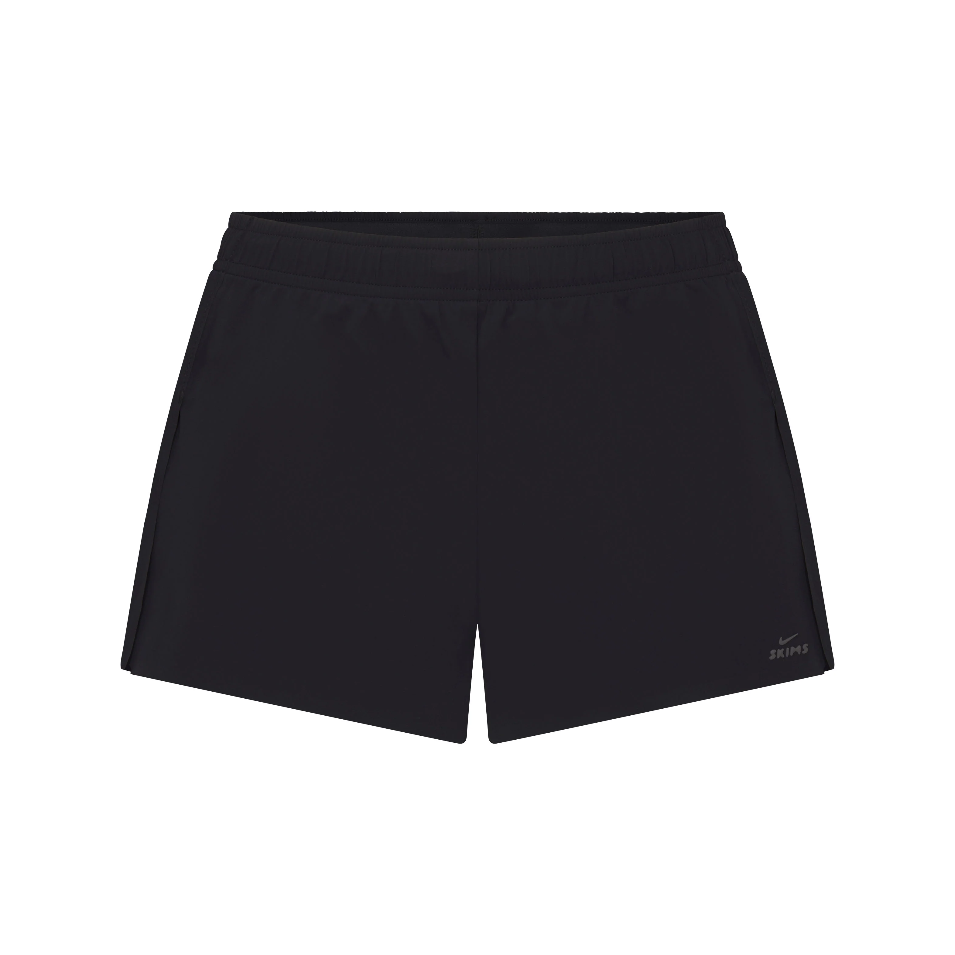 NikeSKIMS STRETCH NYLON RUNNER SHORT | OBSIDIAN