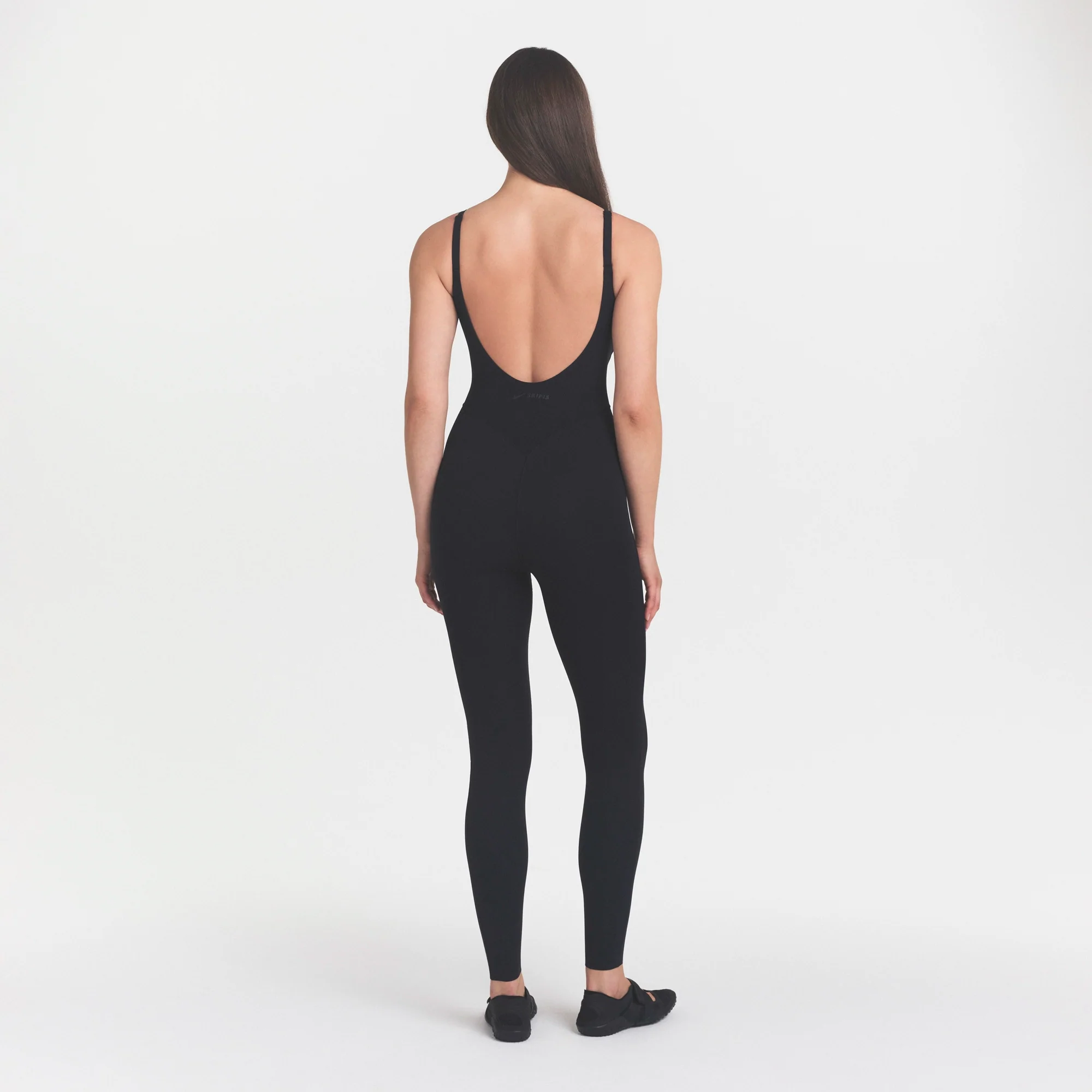 NikeSKIMS STUDIO STRETCH 29" ONE PIECE | OBSIDIAN - Image 5