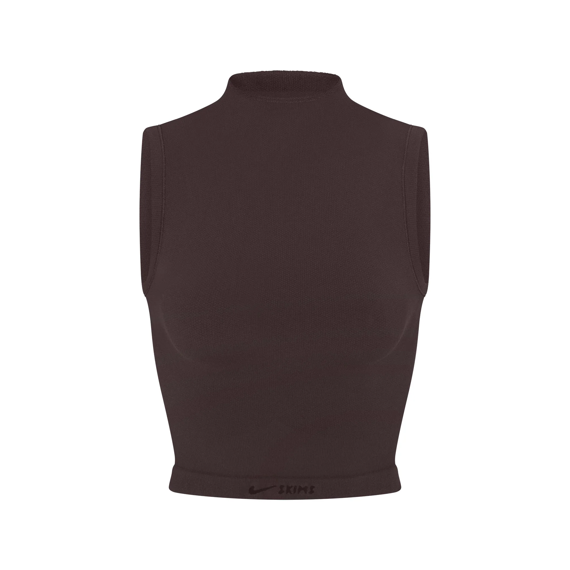 NikeSKIMS VINTAGE SEAMLESS MOCK NECK BRA TOP | PHOENIX