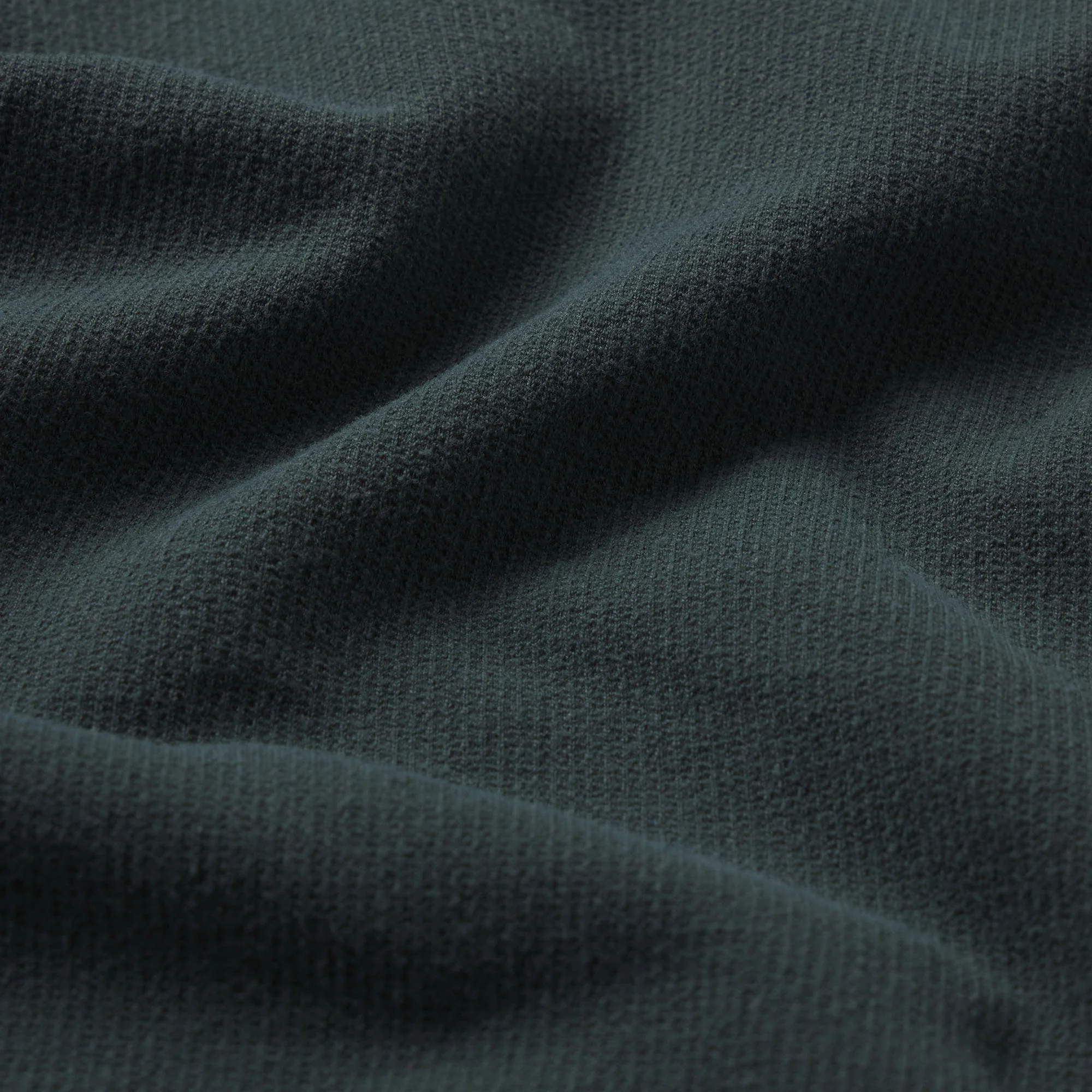 NikeSKIMS VINTAGE SEAMLESS MOCK NECK CROP TOP | DARK TEAL - Image 11