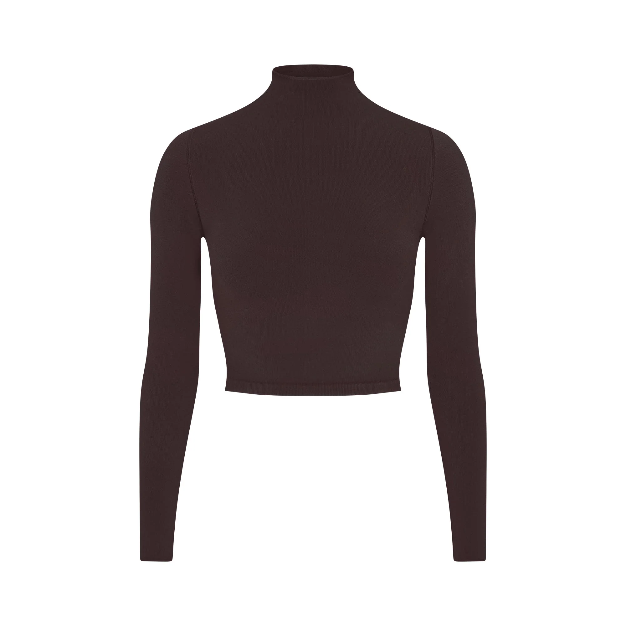 NikeSKIMS VINTAGE SEAMLESS MOCK NECK CROP TOP | PHOENIX