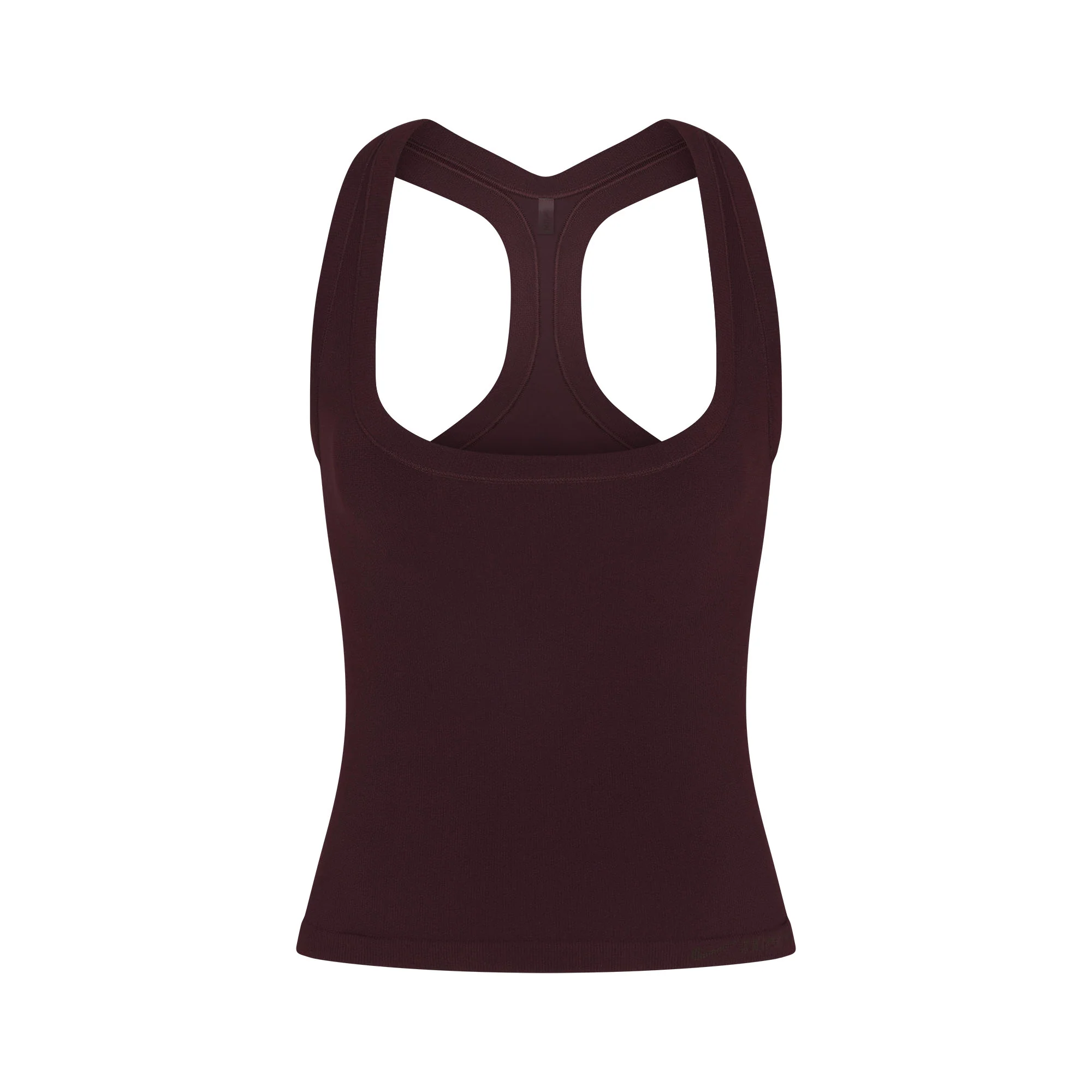 NikeSKIMS VINTAGE SEAMLESS RACER BACK TANK | CURRANT