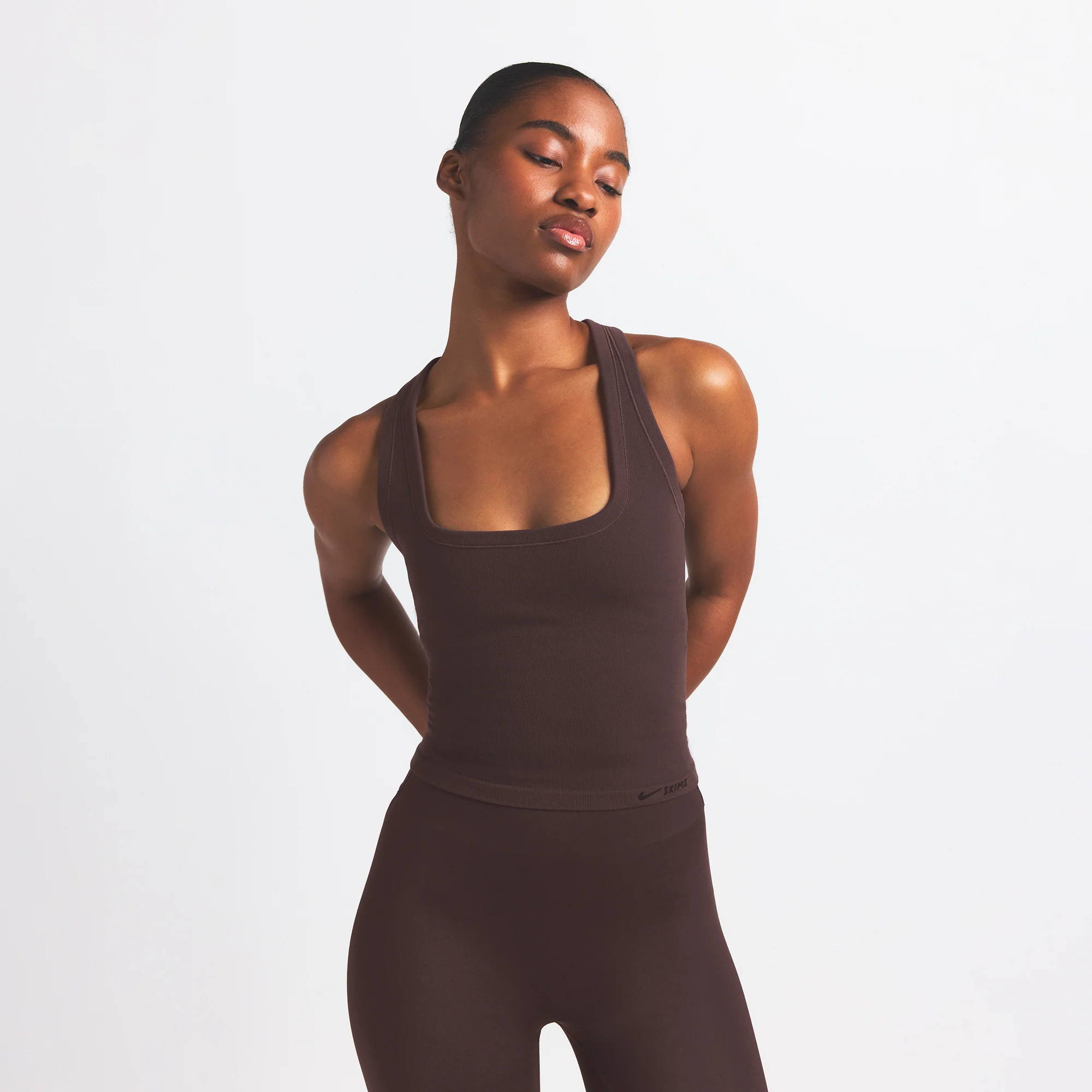 NikeSKIMS VINTAGE SEAMLESS RACER BACK TANK | PHOENIX - Image 3