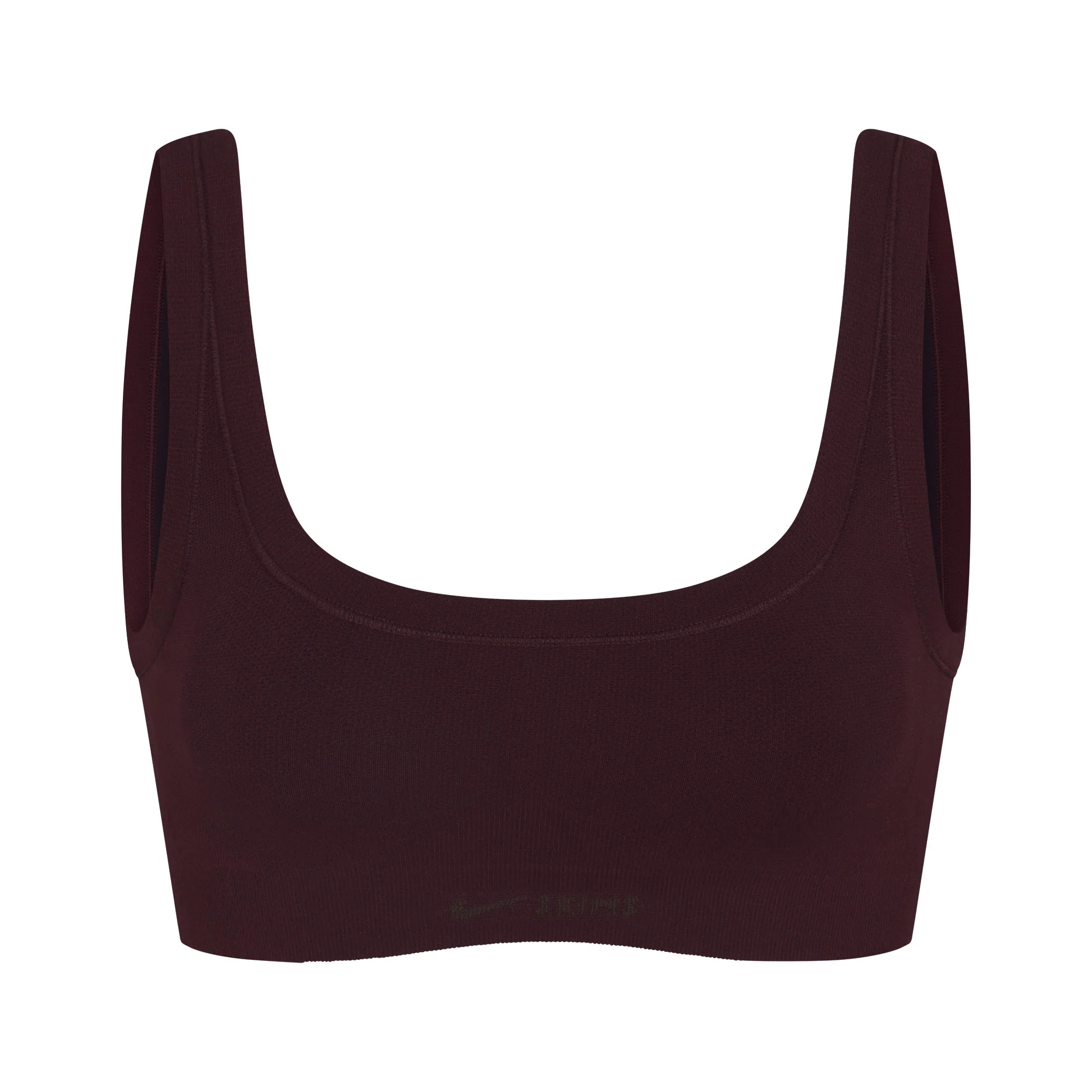NikeSKIMS VINTAGE SEAMLESS SCOOP NECK BRA | CURRANT