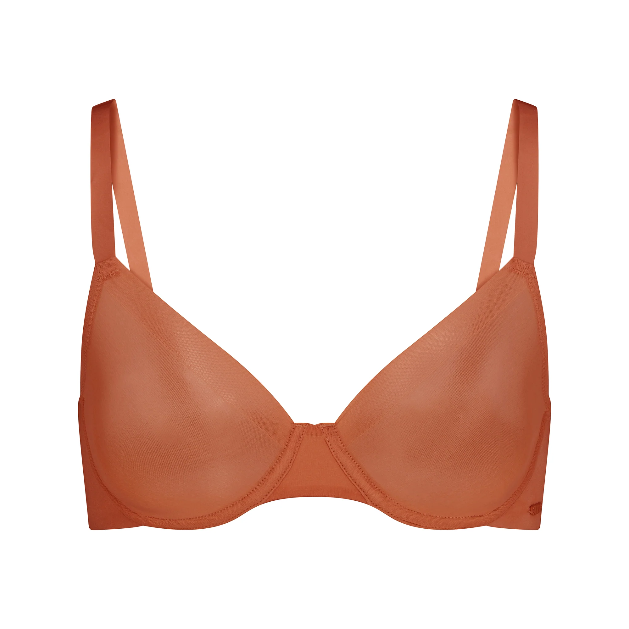 NO SHOW UNLINED DEMI BRA | BRONZE