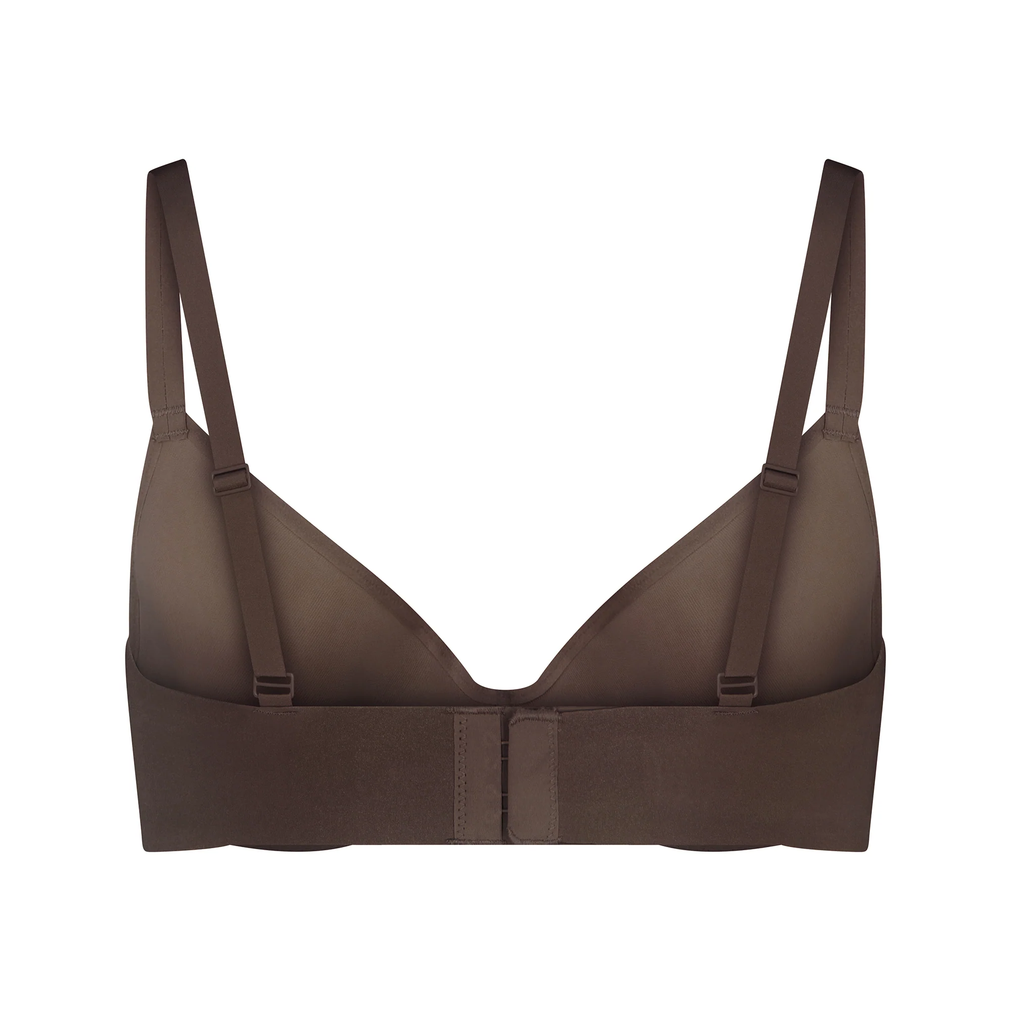 NO SHOW UNLINED DEMI BRA | ESPRESSO - Image 5