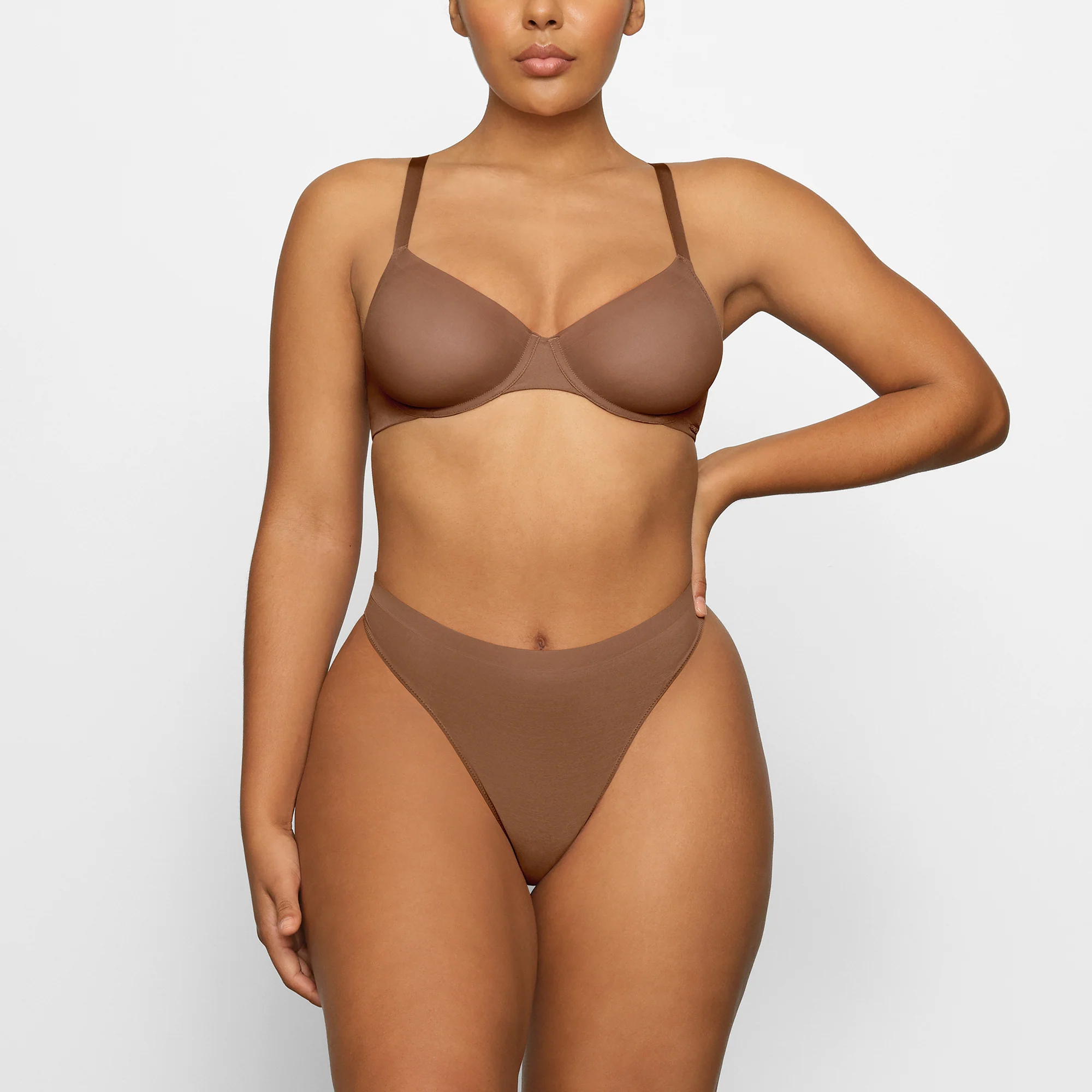NO SHOW UNLINED DEMI BRA | JASPER - Image 2
