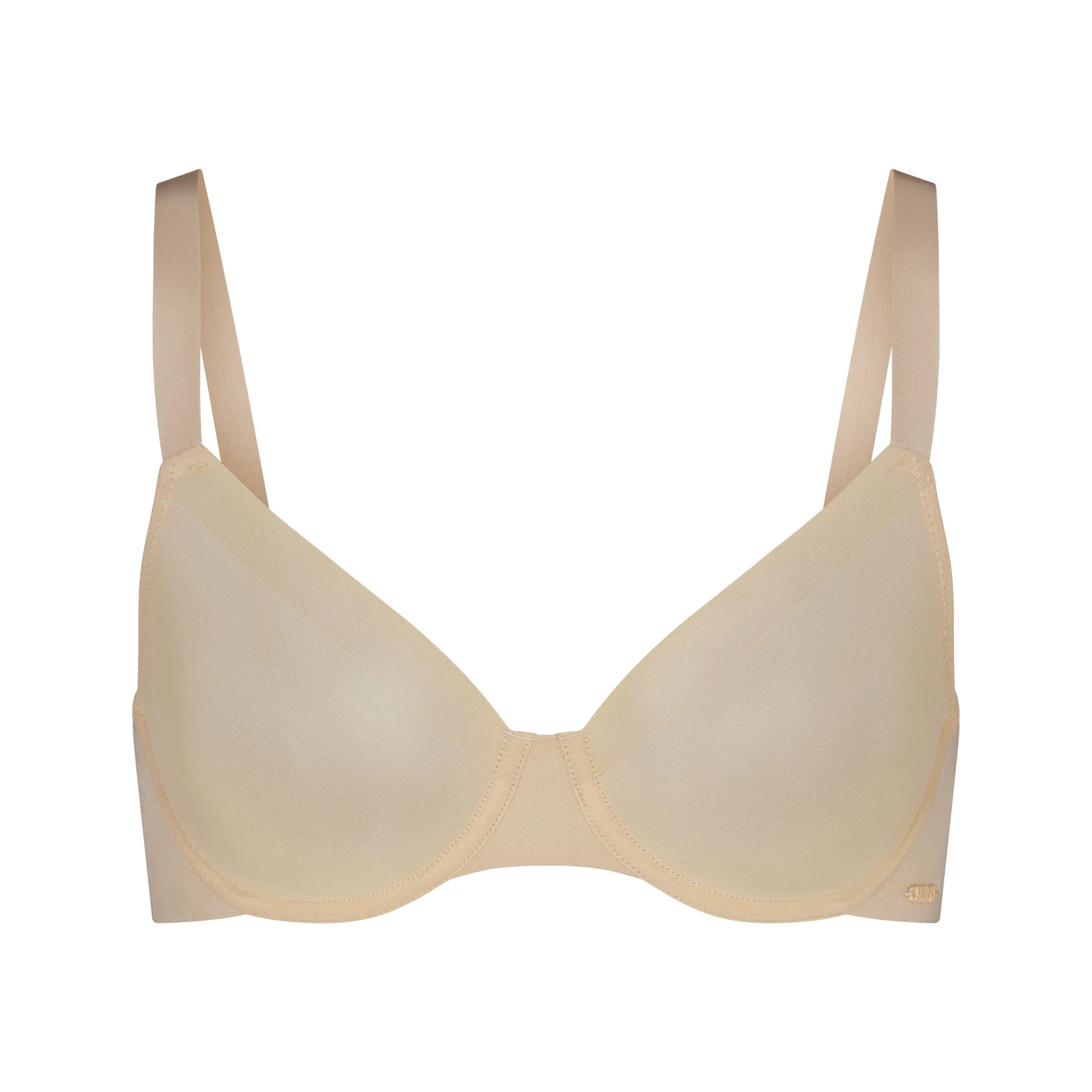 NO SHOW UNLINED DEMI BRA | SAND
