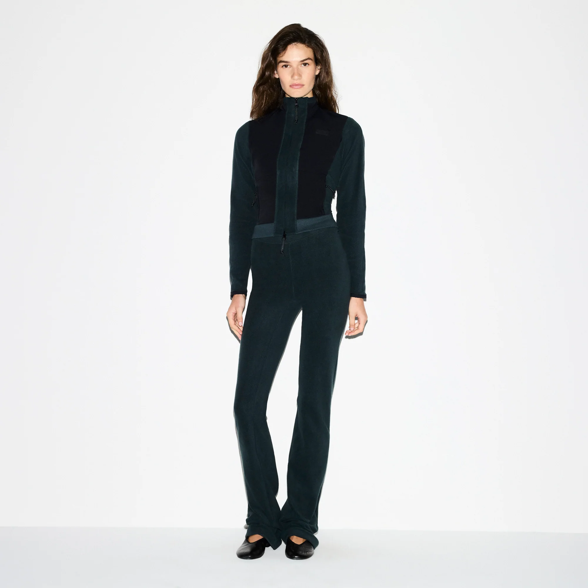 OUTDOOR FLEECE PANT | DARK TEAL - Image 2