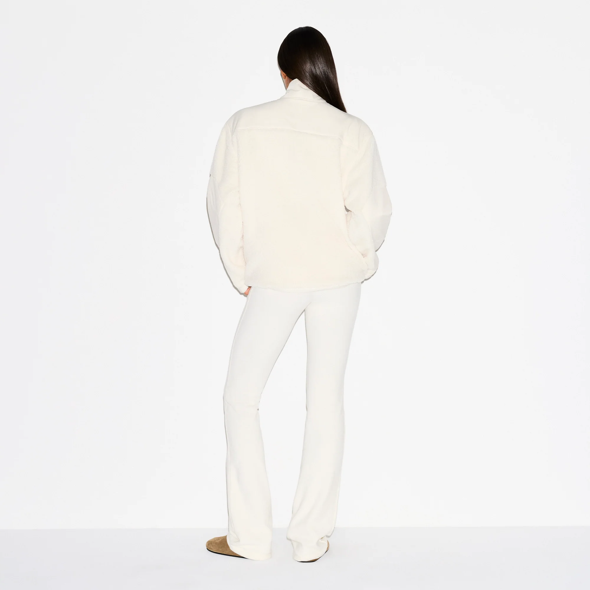 OUTDOOR FLEECE PANT | ECRU - Image 5