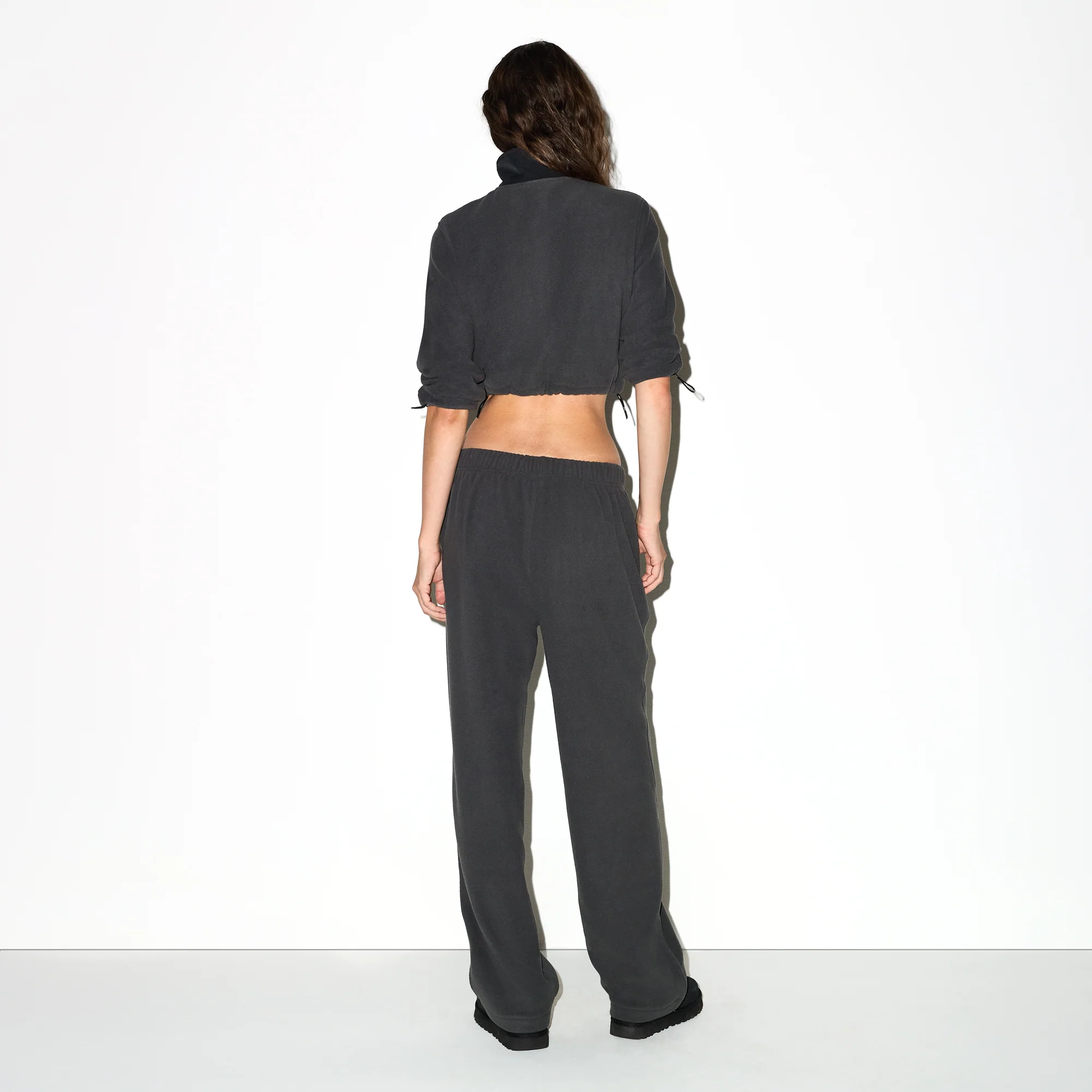 OUTDOOR FLEECE STRAIGHT LEG PANT | ASH - Image 6