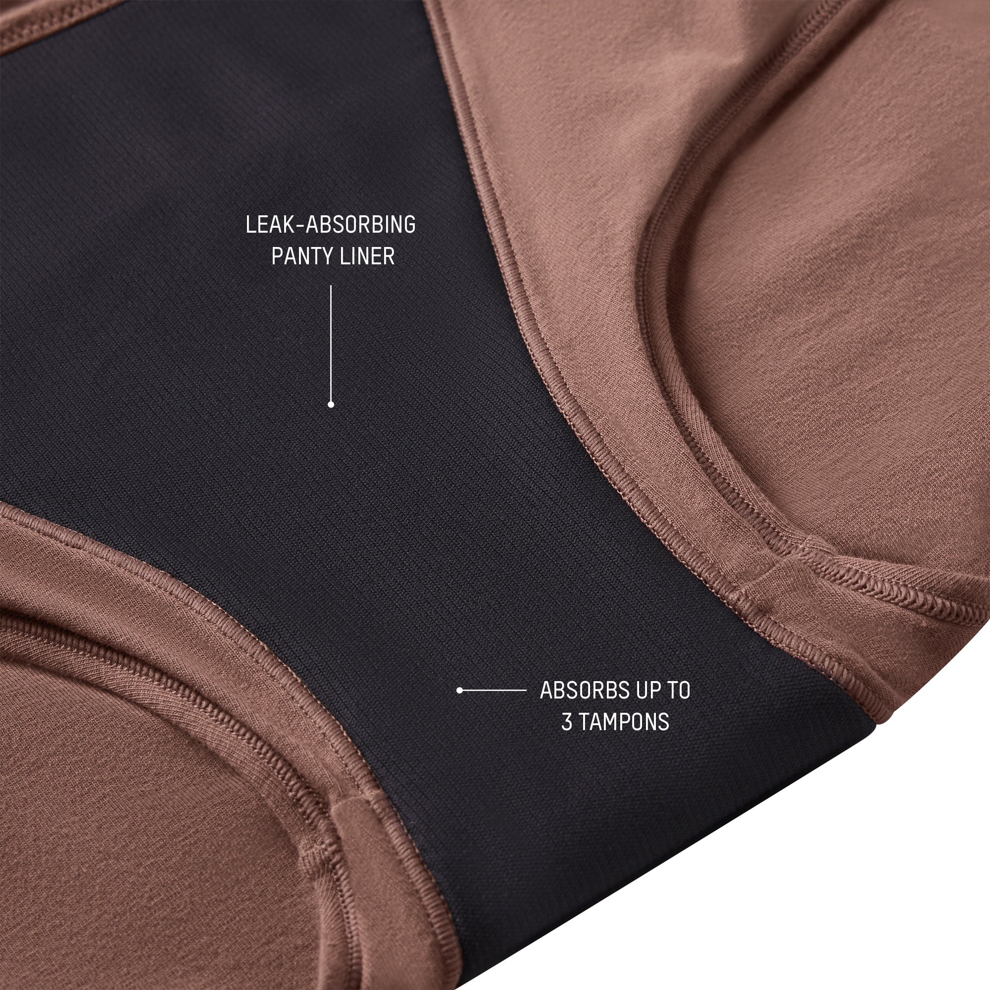 PERIOD PANTIES BRIEF | ESPRESSO - Image 3