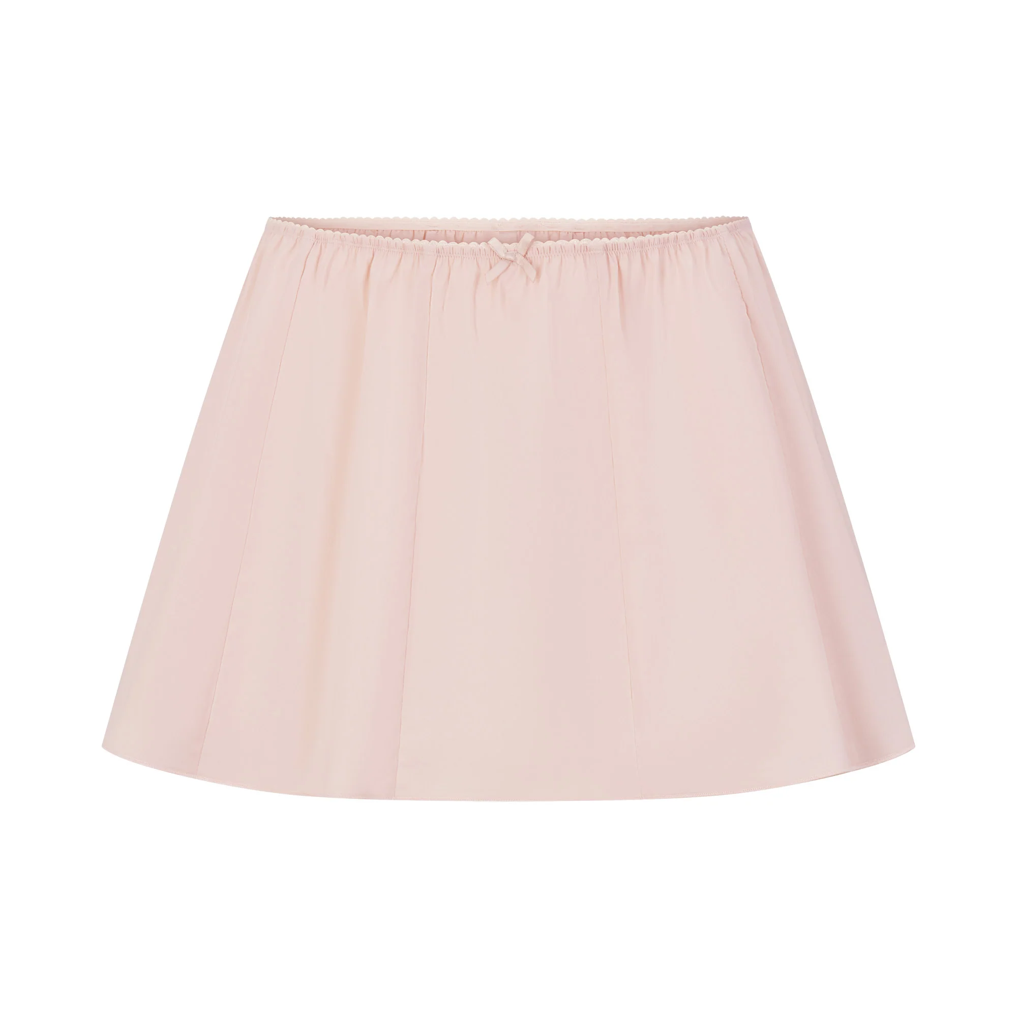 POPLIN APPAREL MINI SKIRT | DUSTY PINK