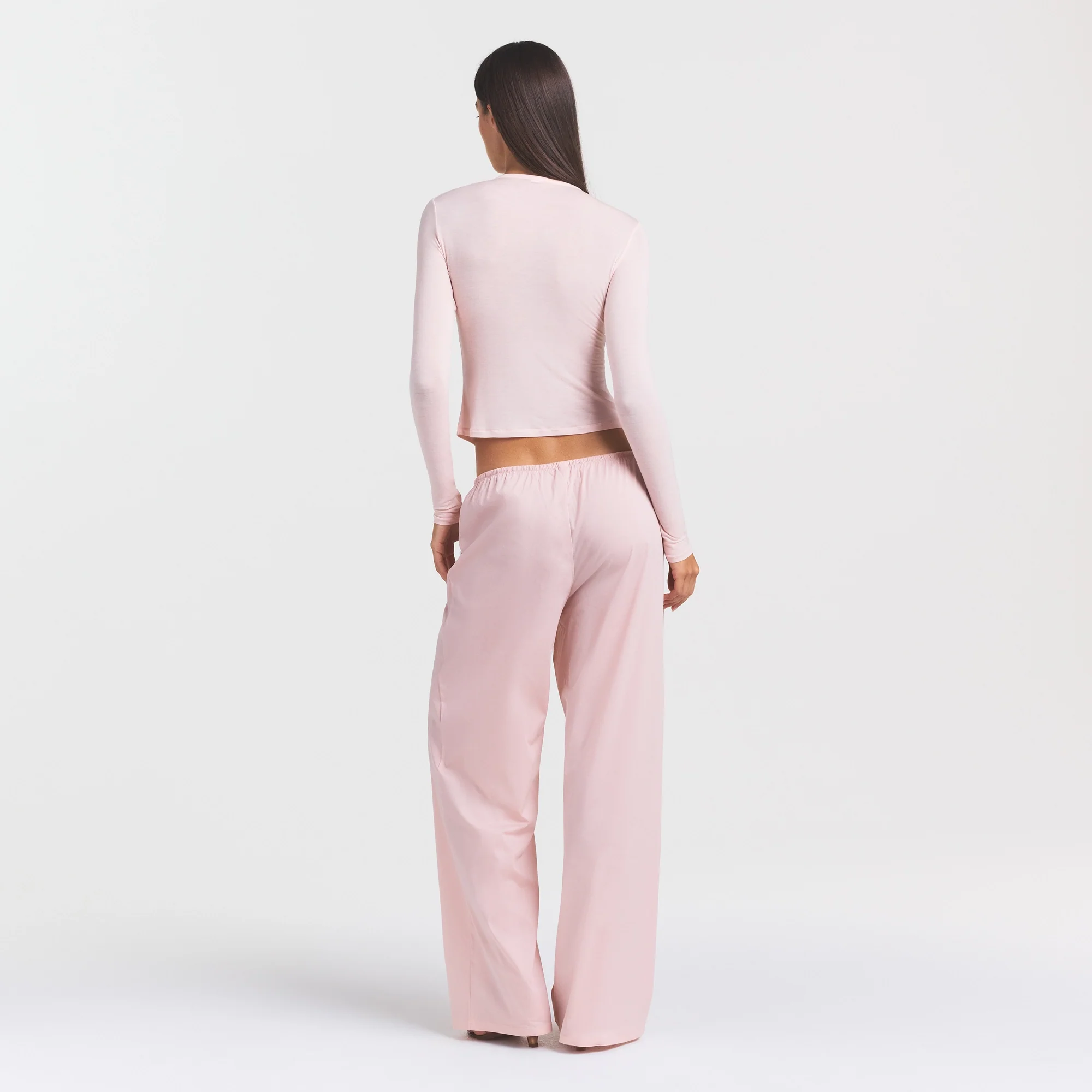 POPLIN APPAREL PANT | DUSTY PINK - Image 4