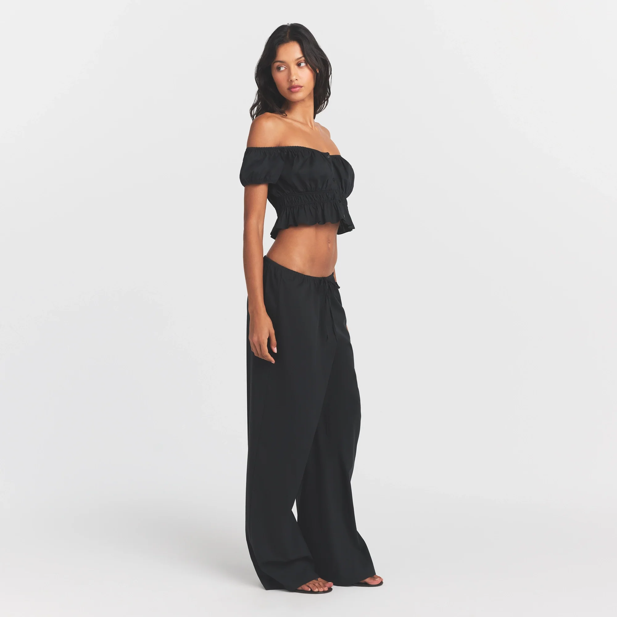 POPLIN APPAREL PANT | ONYX - Image 3