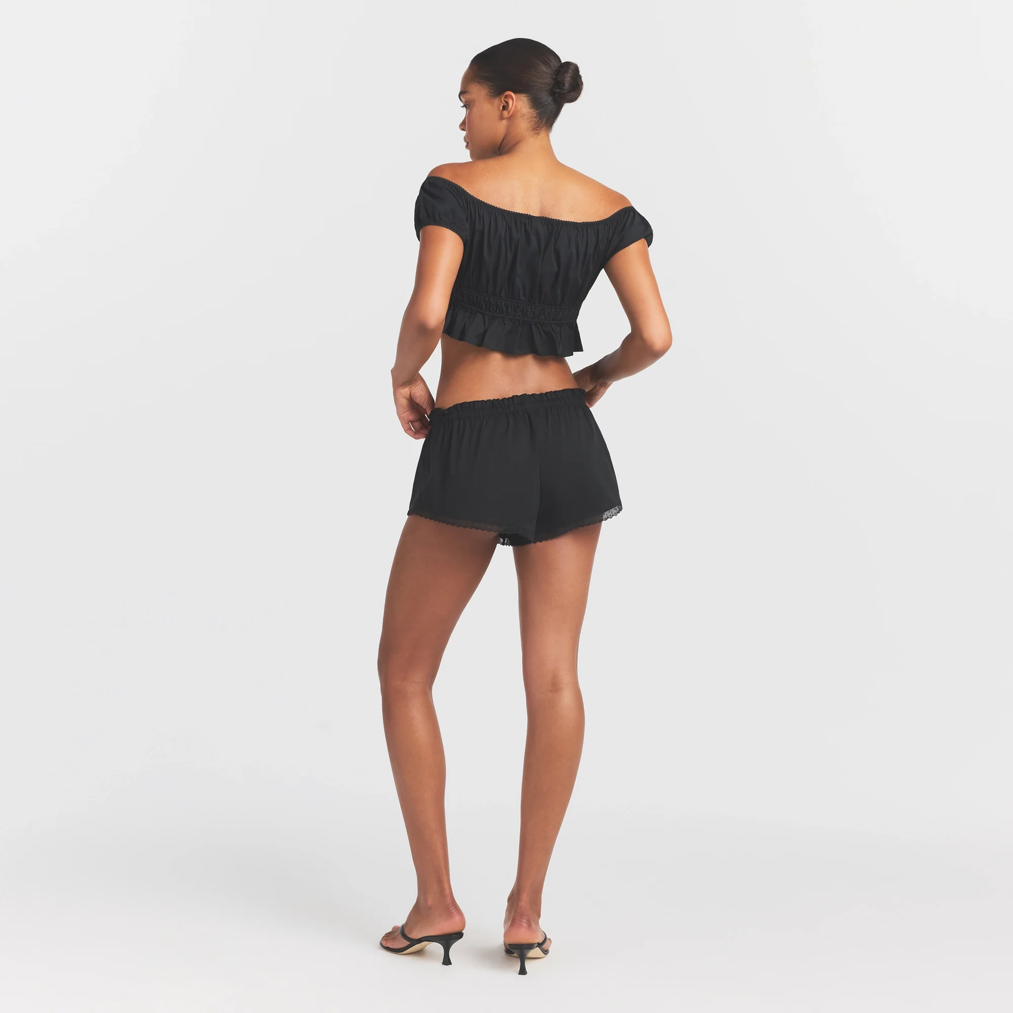 POPLIN APPAREL SHORT | ONYX - Image 5
