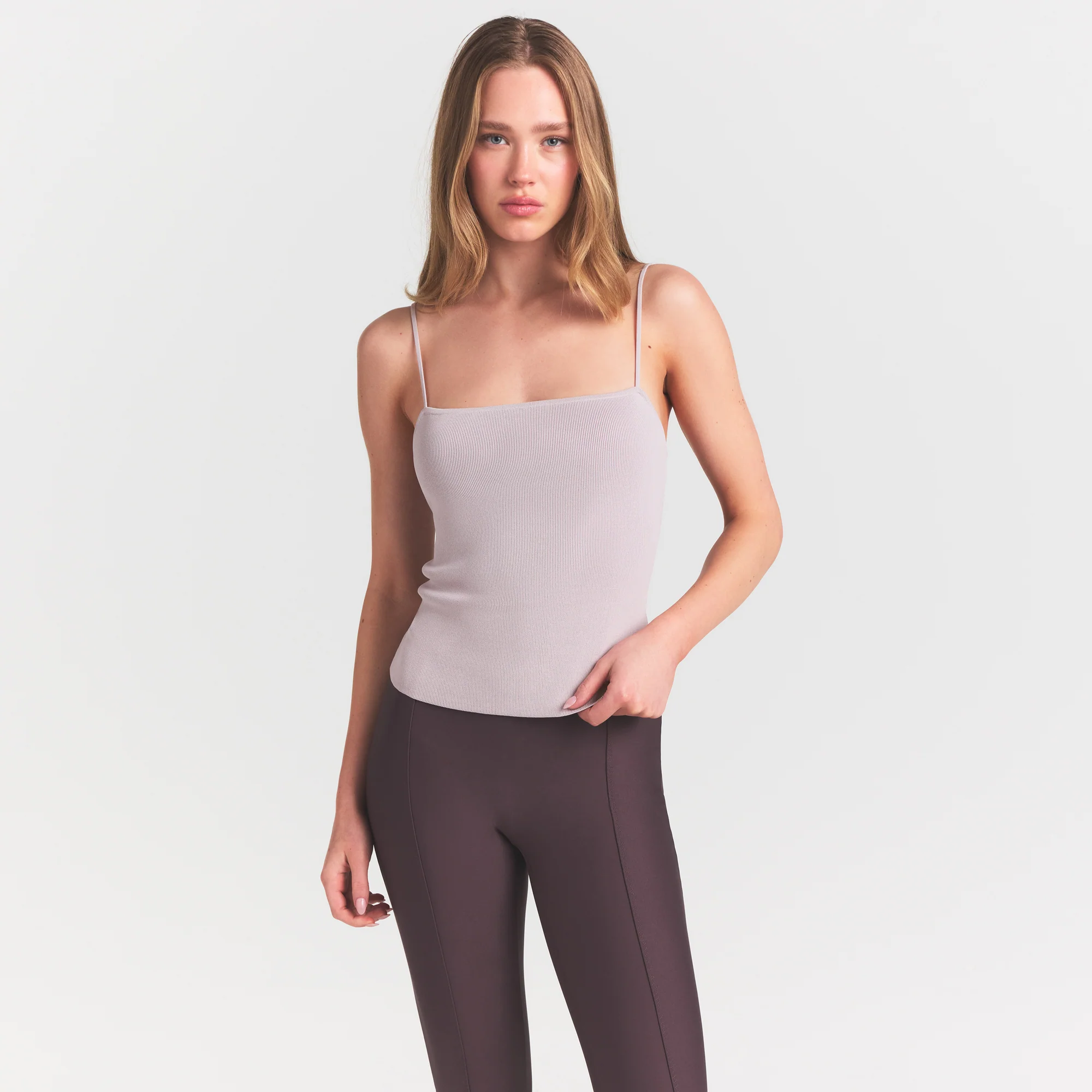REFINED KNIT CAMI | IRIS MICA - Image 3