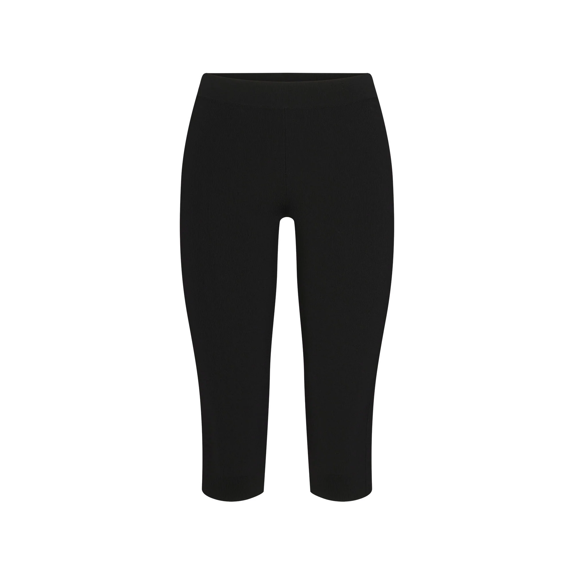 REFINED KNIT CAPRI | OBSIDIAN