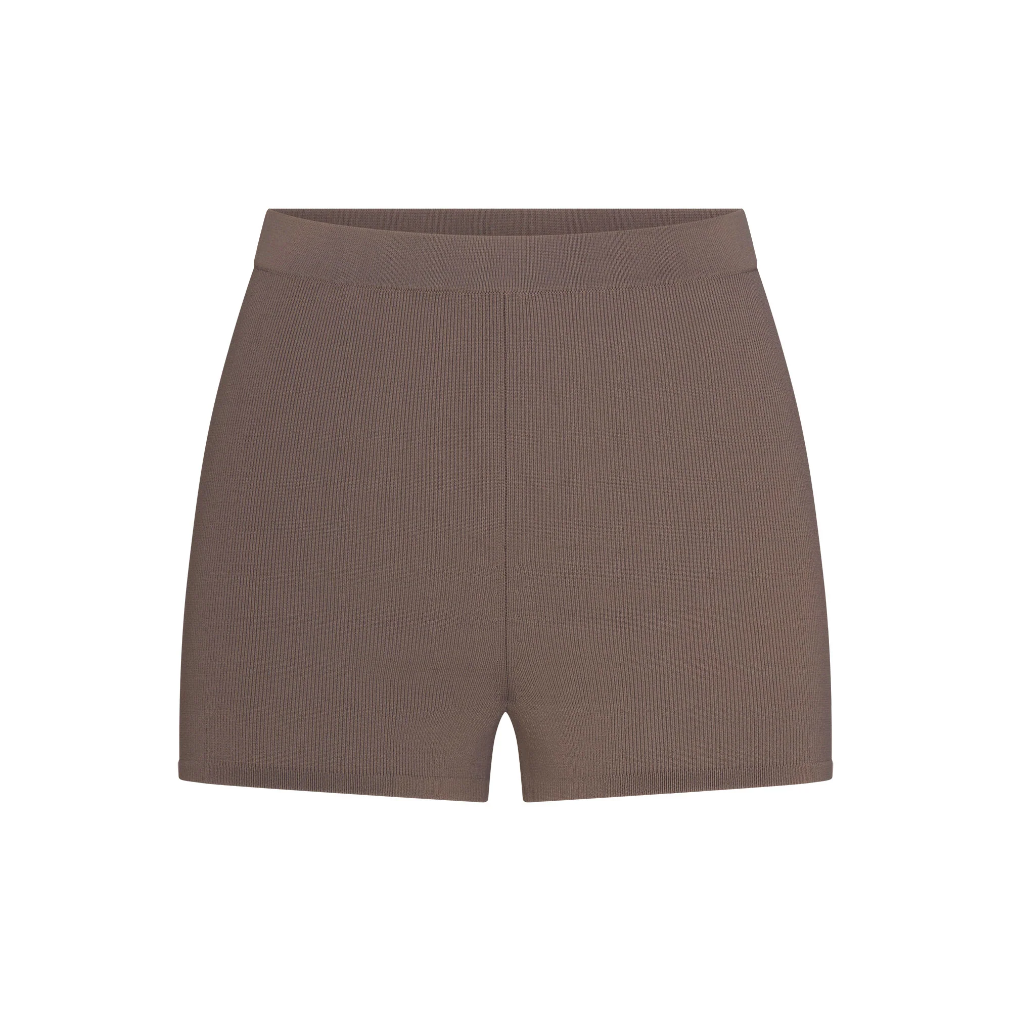 REFINED KNIT HIGH-WAISTED SHORT | AMETHYST