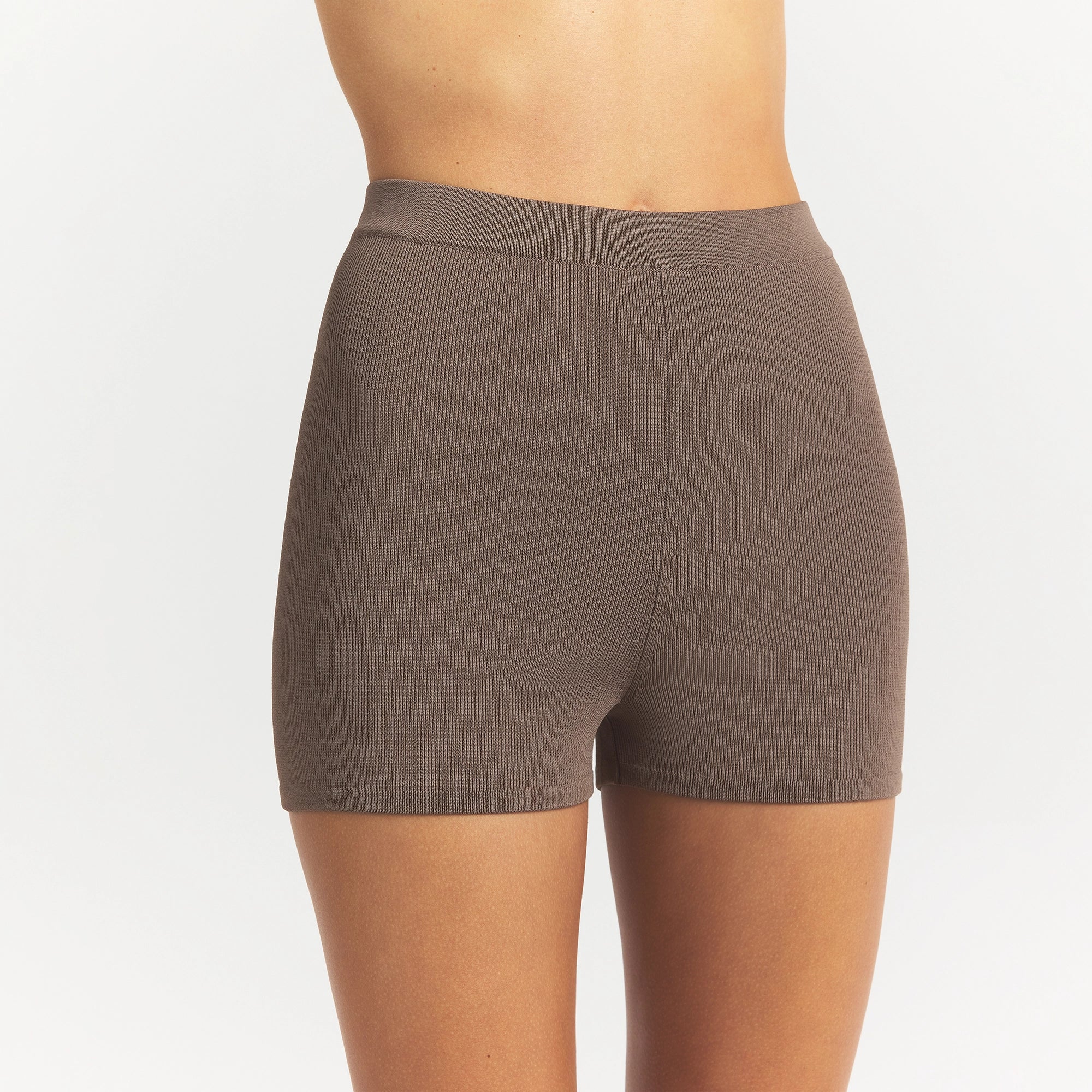 REFINED KNIT HIGH-WAISTED SHORT | AMETHYST - Image 4