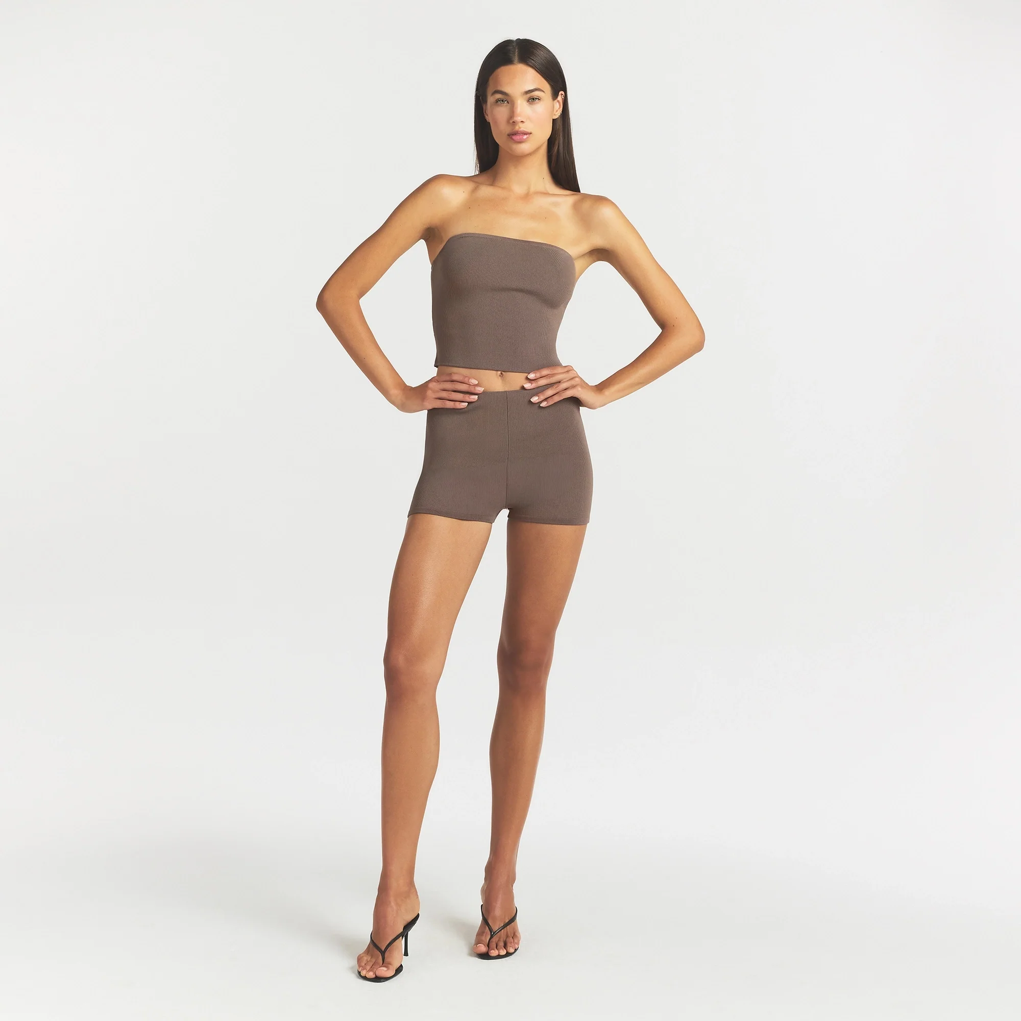 REFINED KNIT TUBE TOP | AMETHYST - Image 2