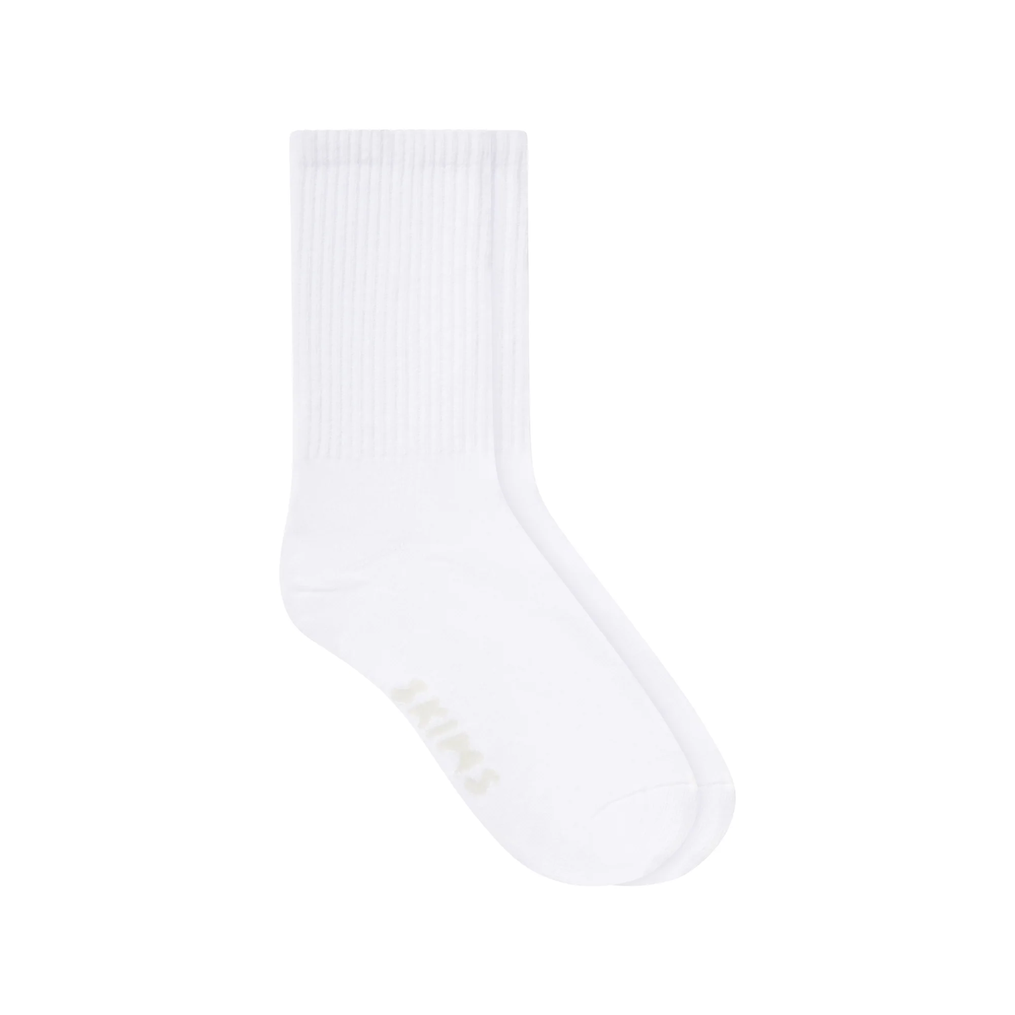 RIBBED CREW SOCK | SNOW - Image 6
