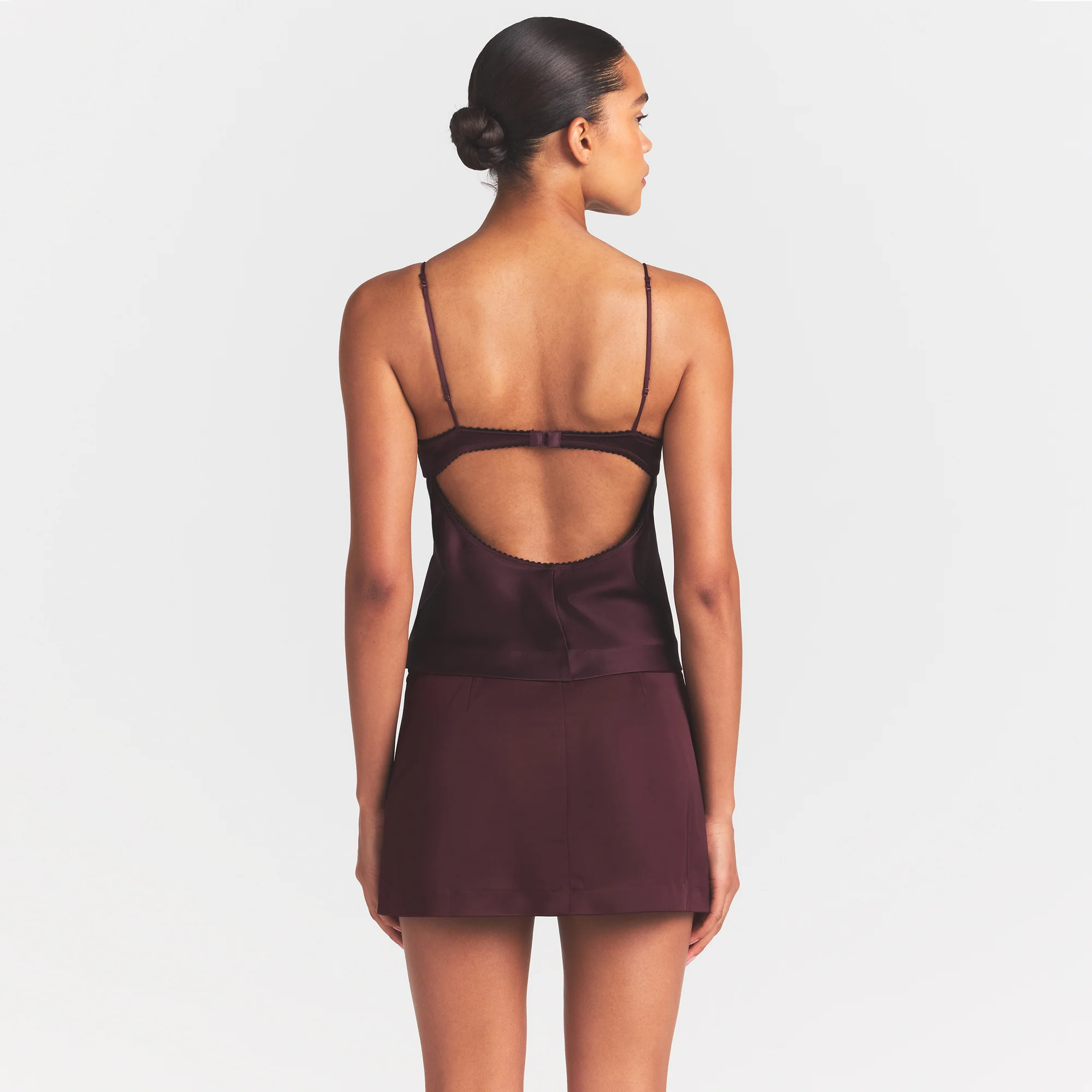 SATIN CAMI | CURRANT - Image 3